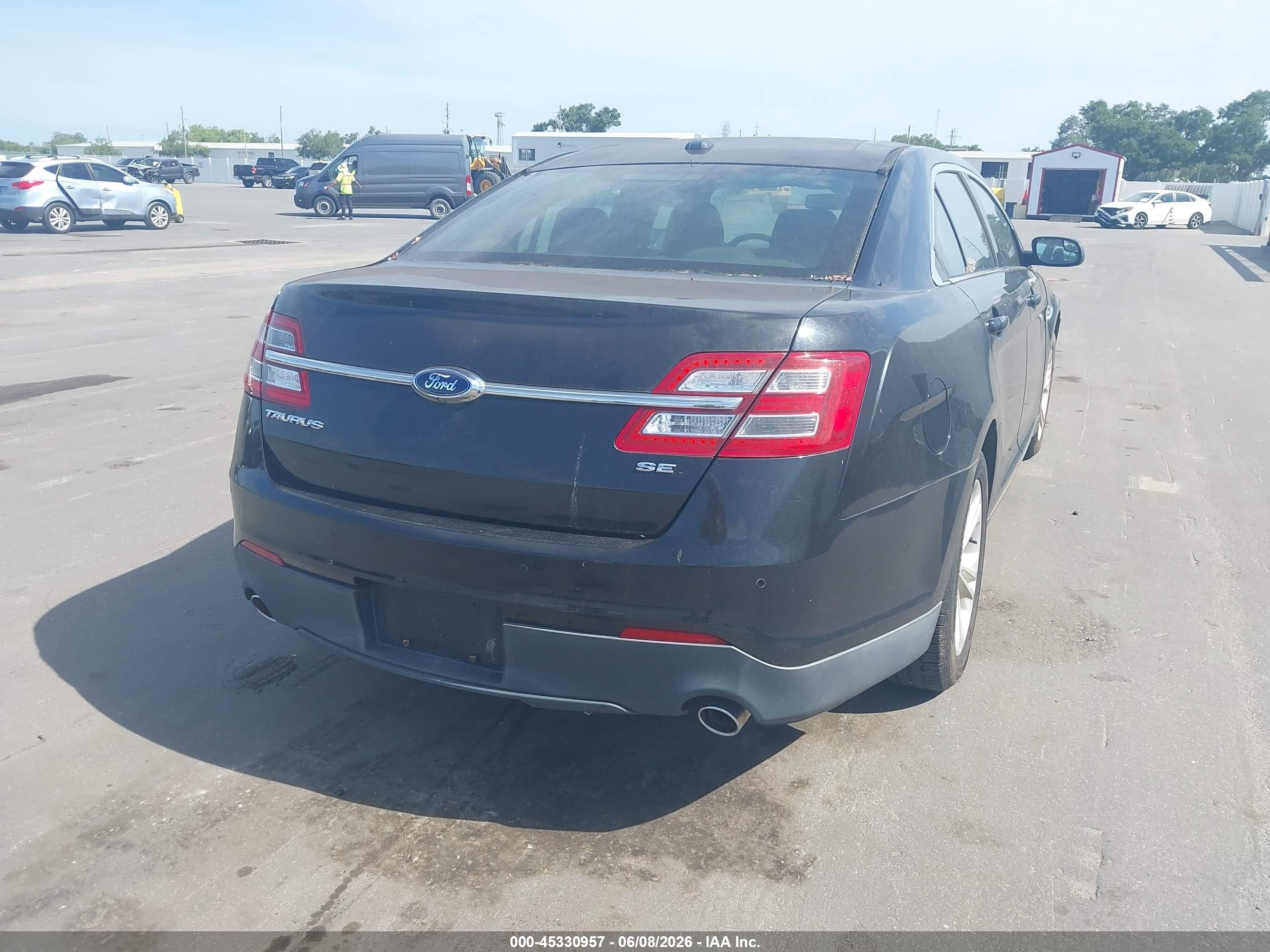 2015 Ford Taurus Sel Black vin: 1FAHP2E88FG121065