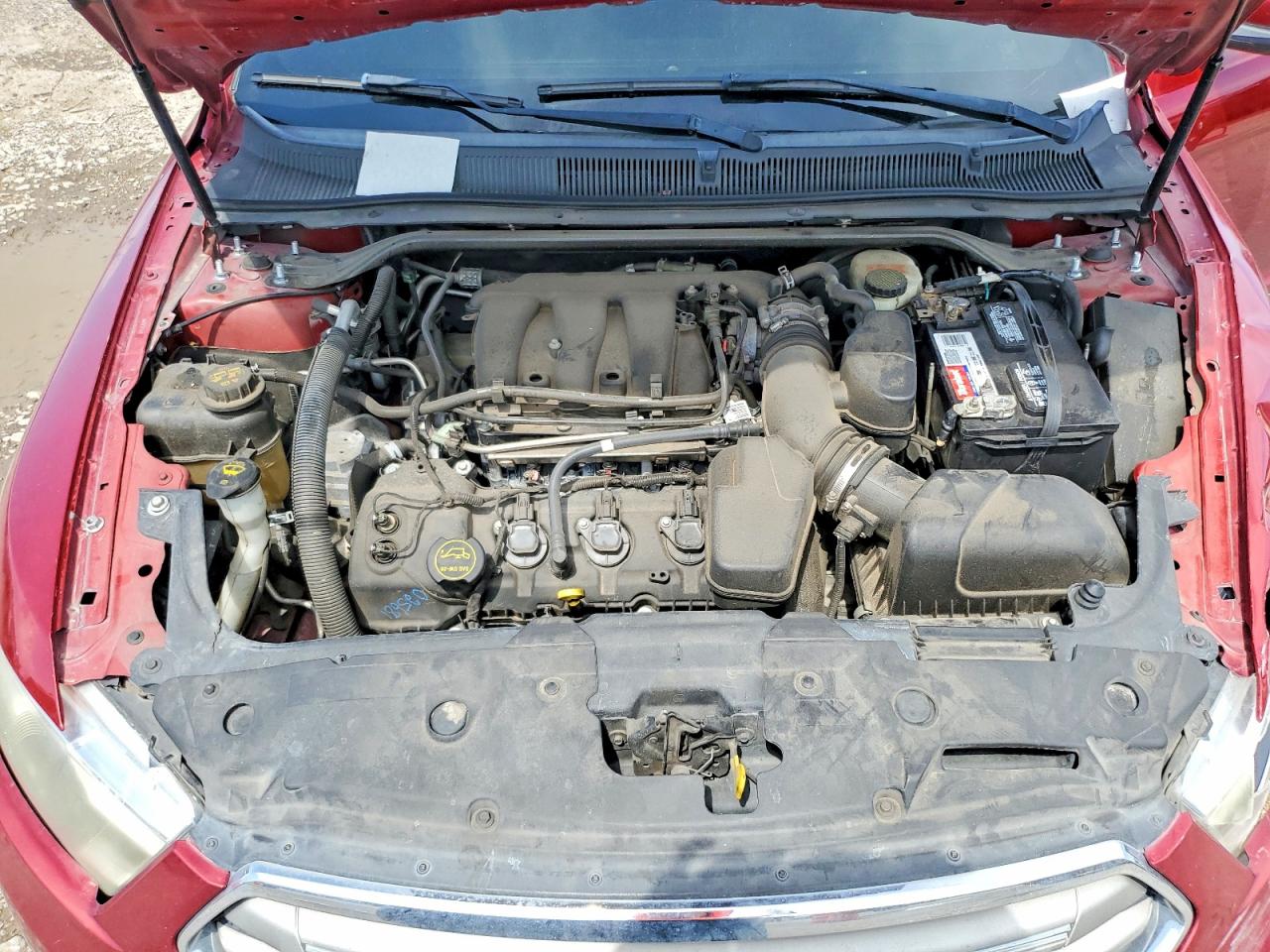 2015 Ford Taurus Sel Maroon vin: 1FAHP2E88FG161694