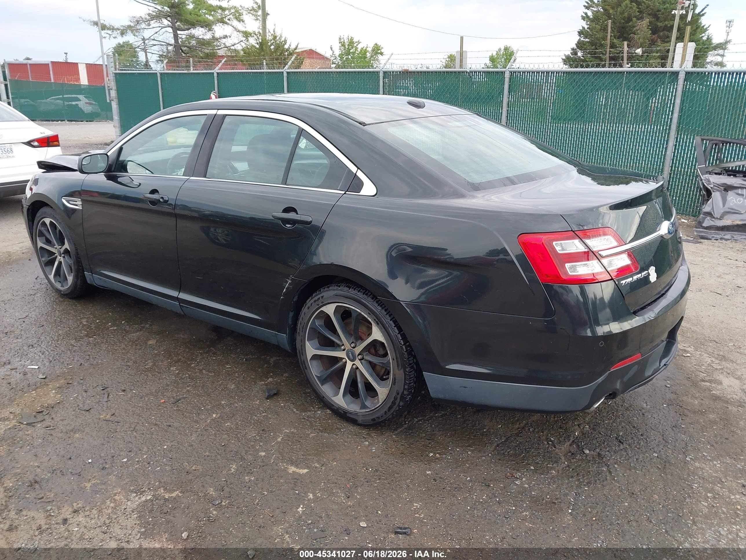 2015 Ford Taurus Sel Black vin: 1FAHP2E88FG176938