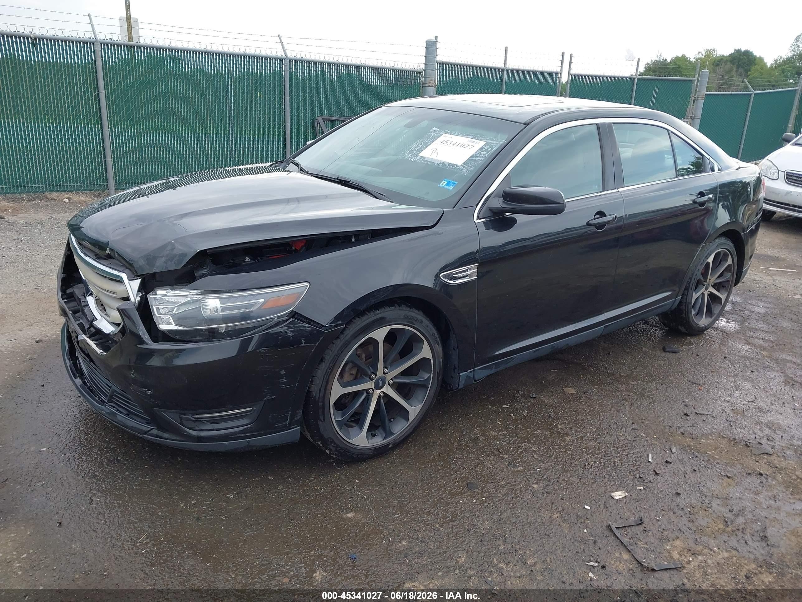2015 Ford Taurus Sel Black vin: 1FAHP2E88FG176938