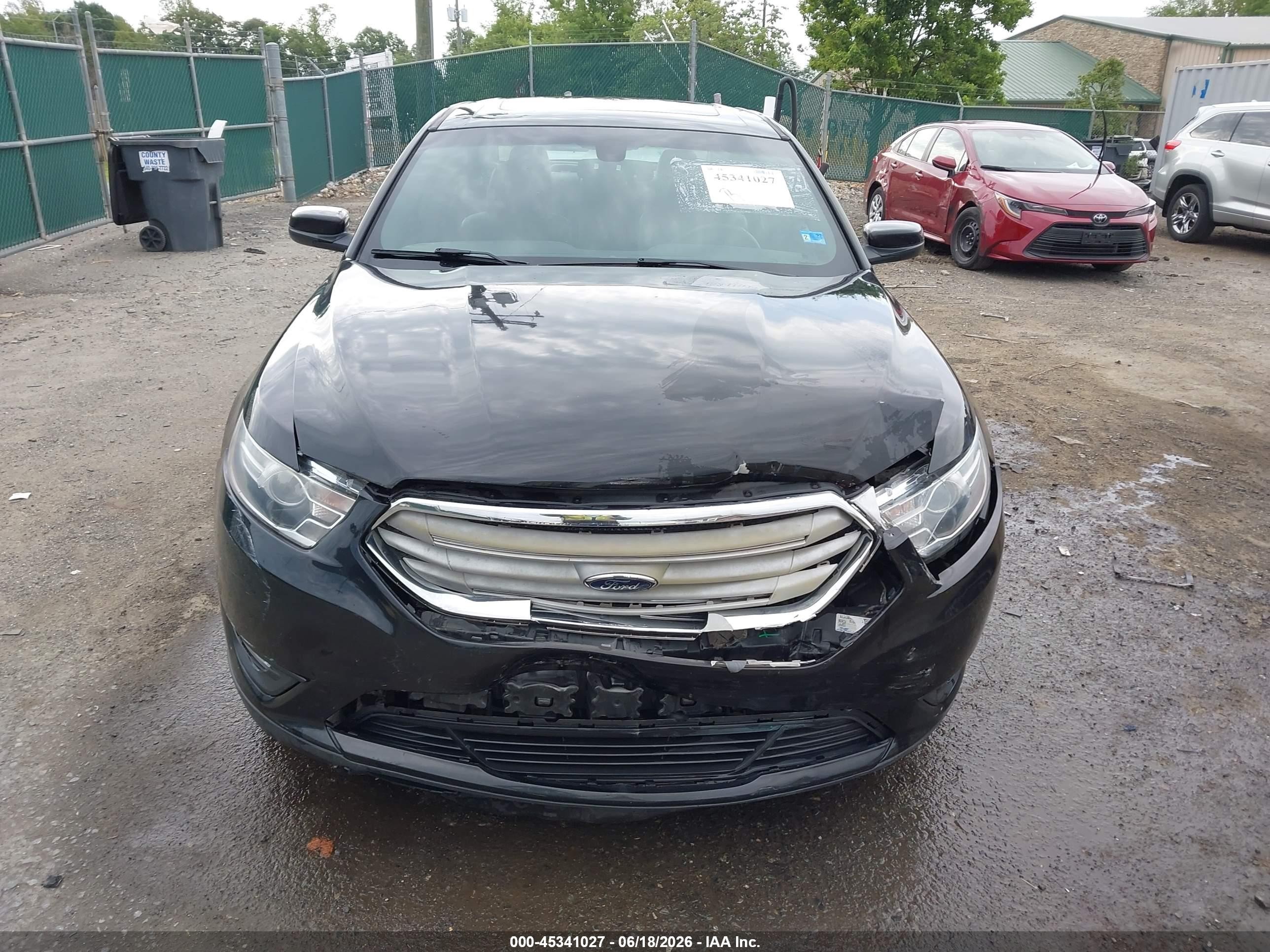 2015 Ford Taurus Sel Black vin: 1FAHP2E88FG176938
