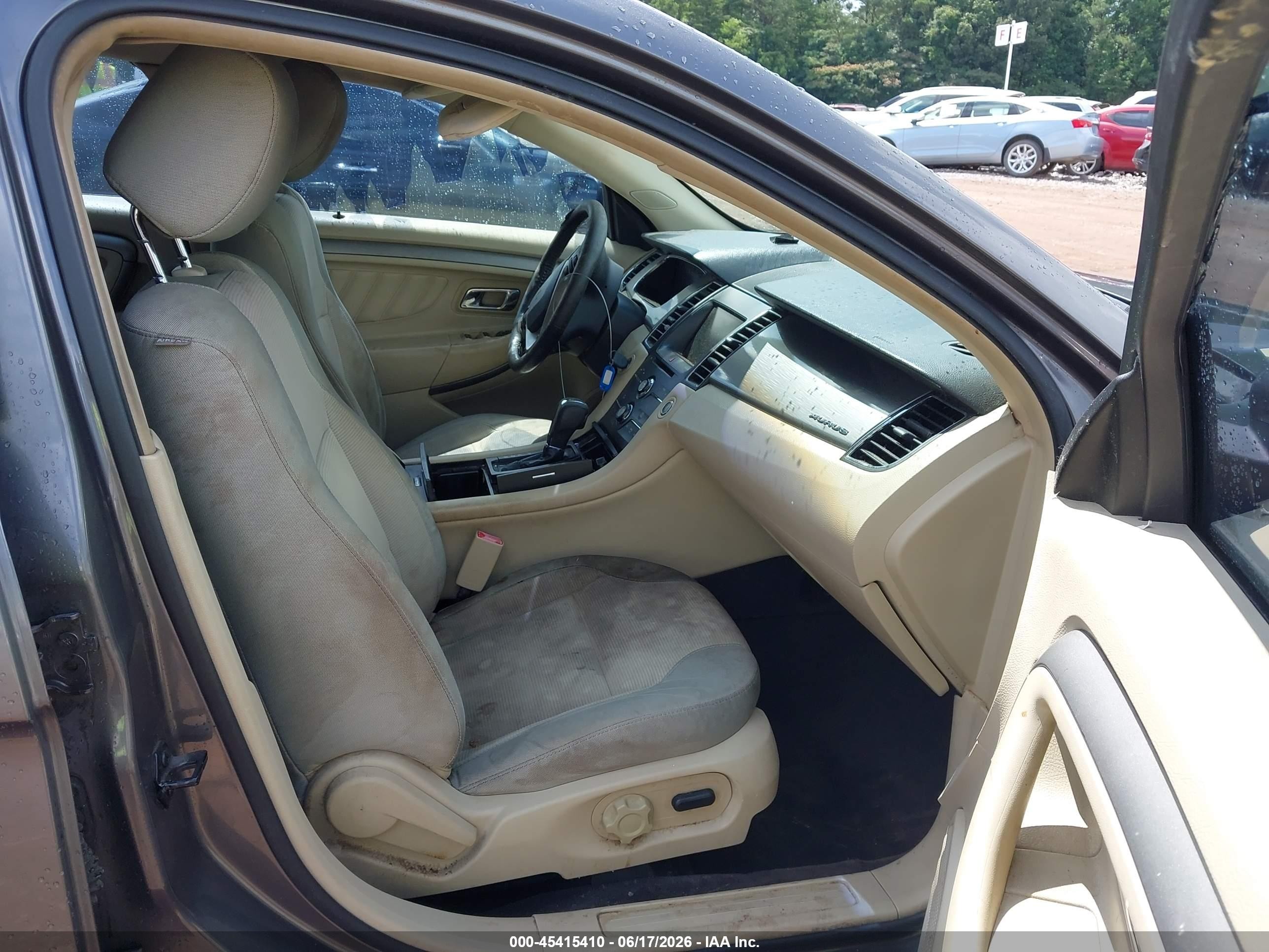 2013 Ford Taurus Sel Gray vin: 1FAHP2E89DG128247