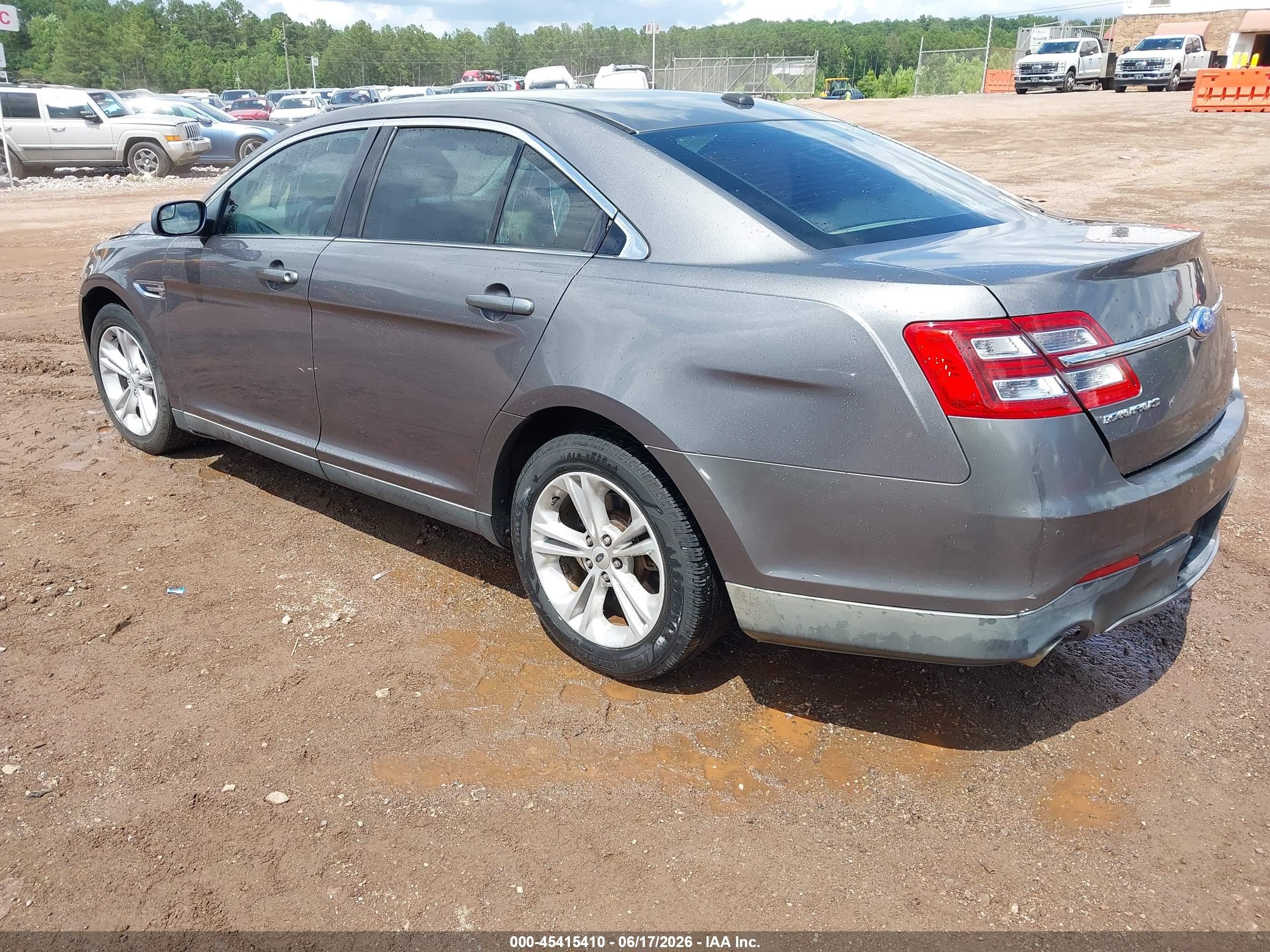 2013 Ford Taurus Sel Gray vin: 1FAHP2E89DG128247