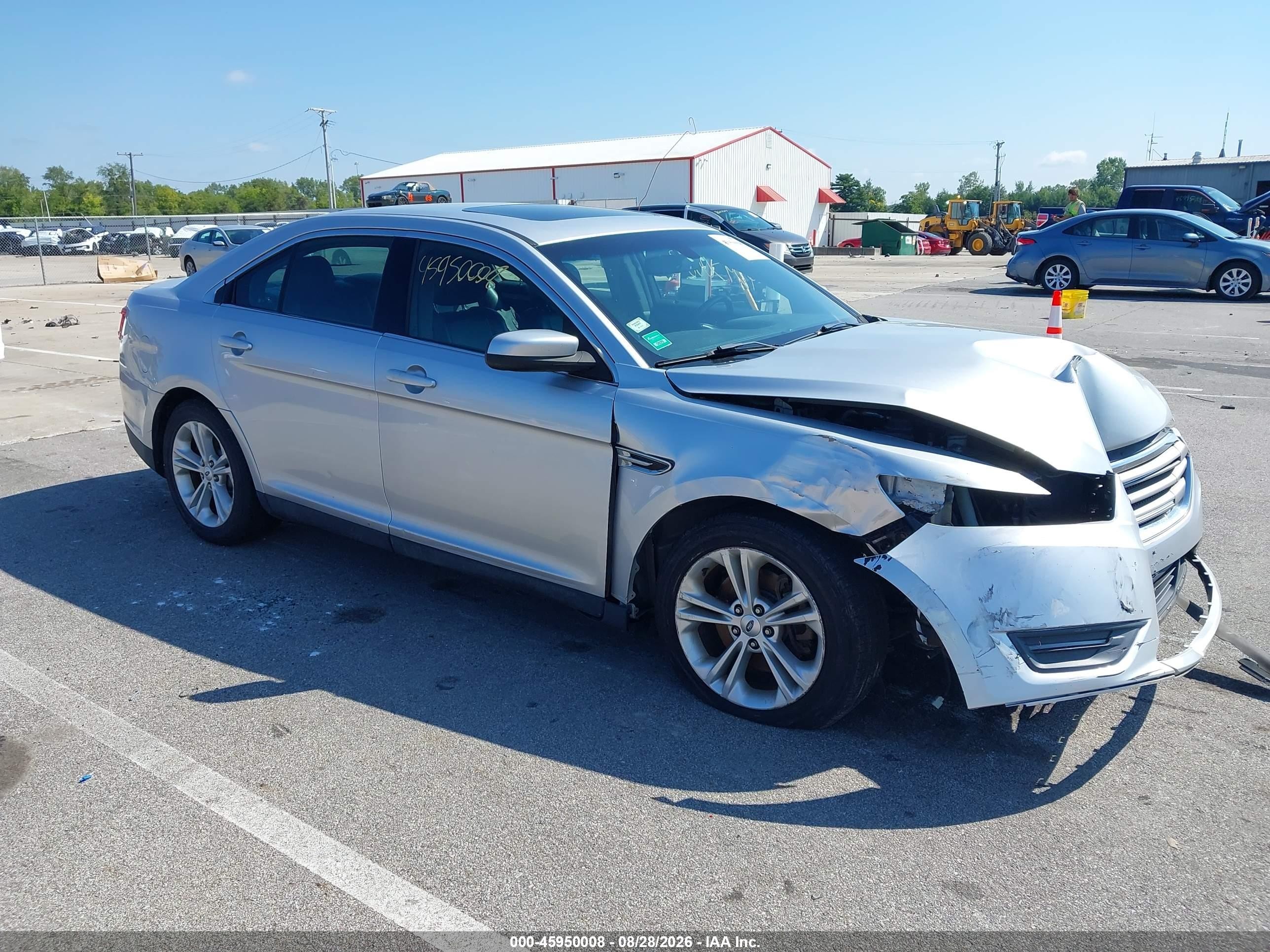 2013 Ford Taurus Sel Gray vin: 1FAHP2E89DG136865