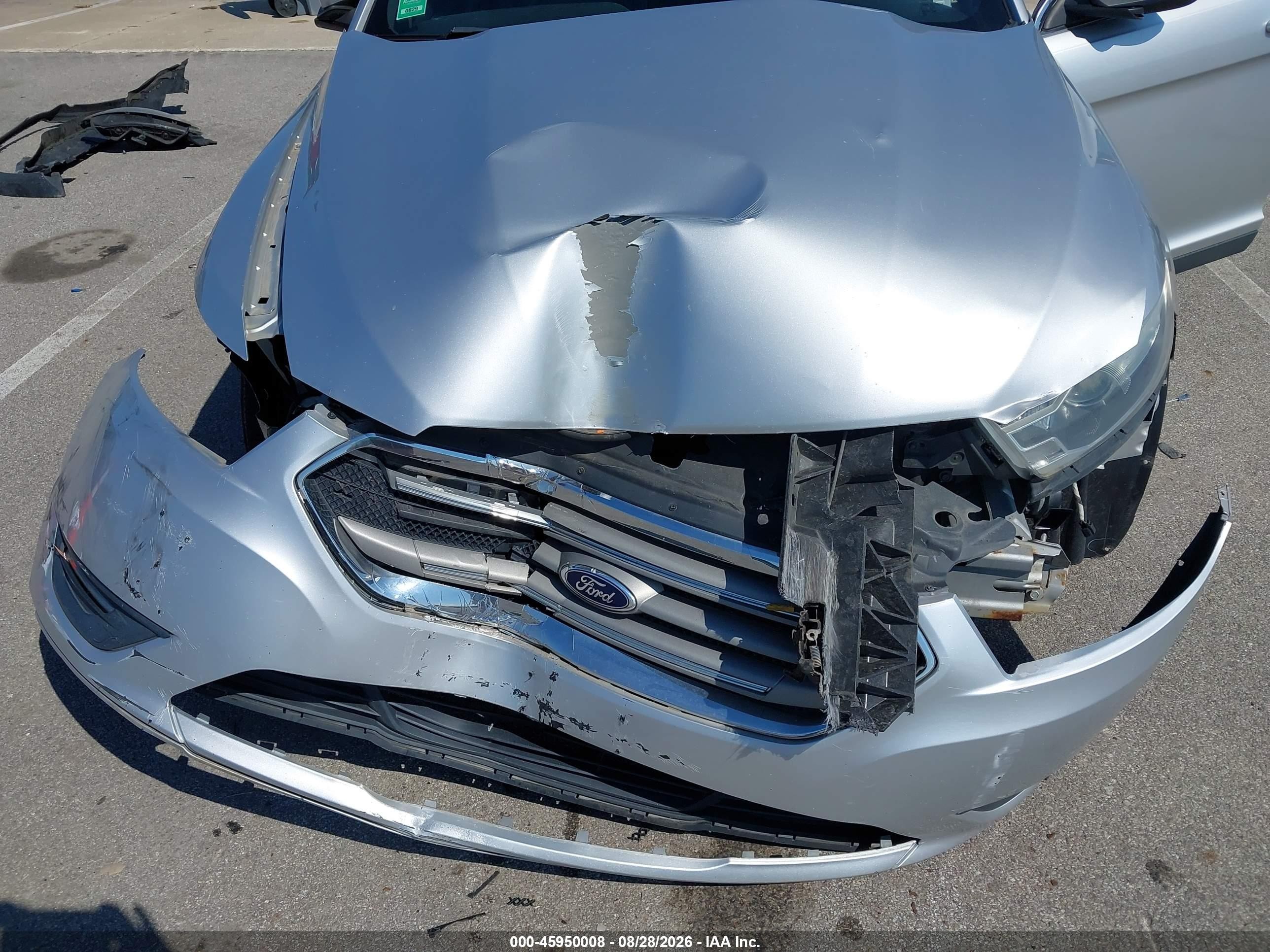 2013 Ford Taurus Sel Gray vin: 1FAHP2E89DG136865