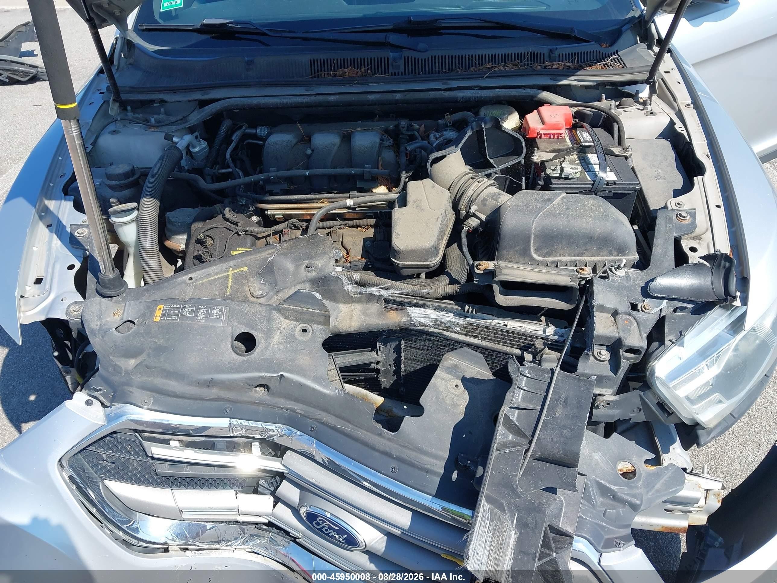 2013 Ford Taurus Sel Gray vin: 1FAHP2E89DG136865