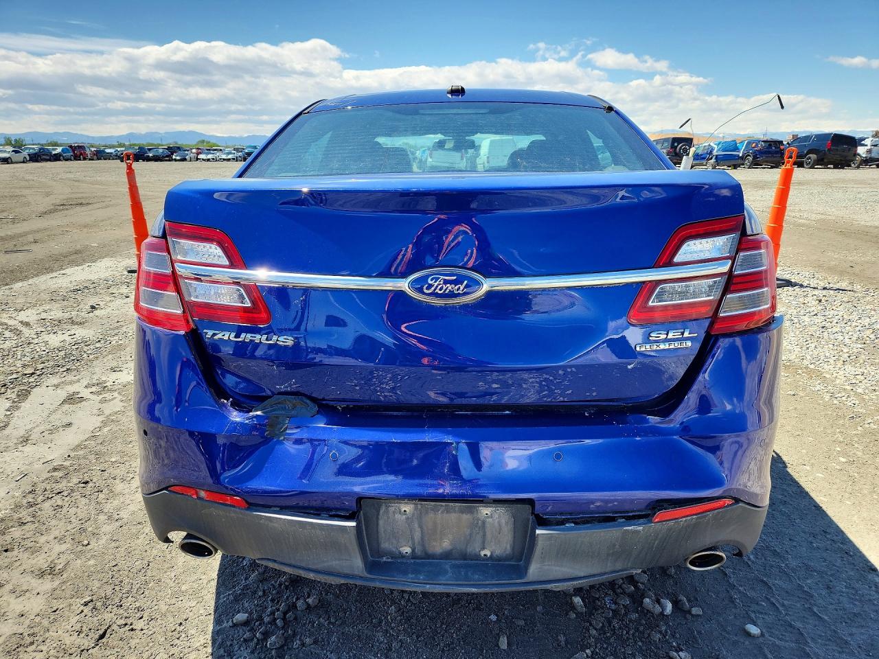 2013 Ford Taurus Sel Blue vin: 1FAHP2E89DG138843