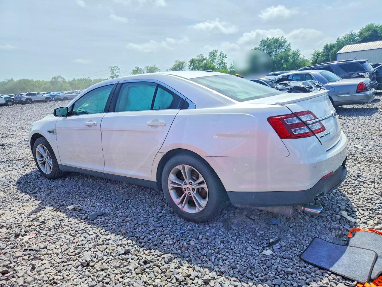 2013 Ford Taurus Sel White vin: 1FAHP2E89DG147672