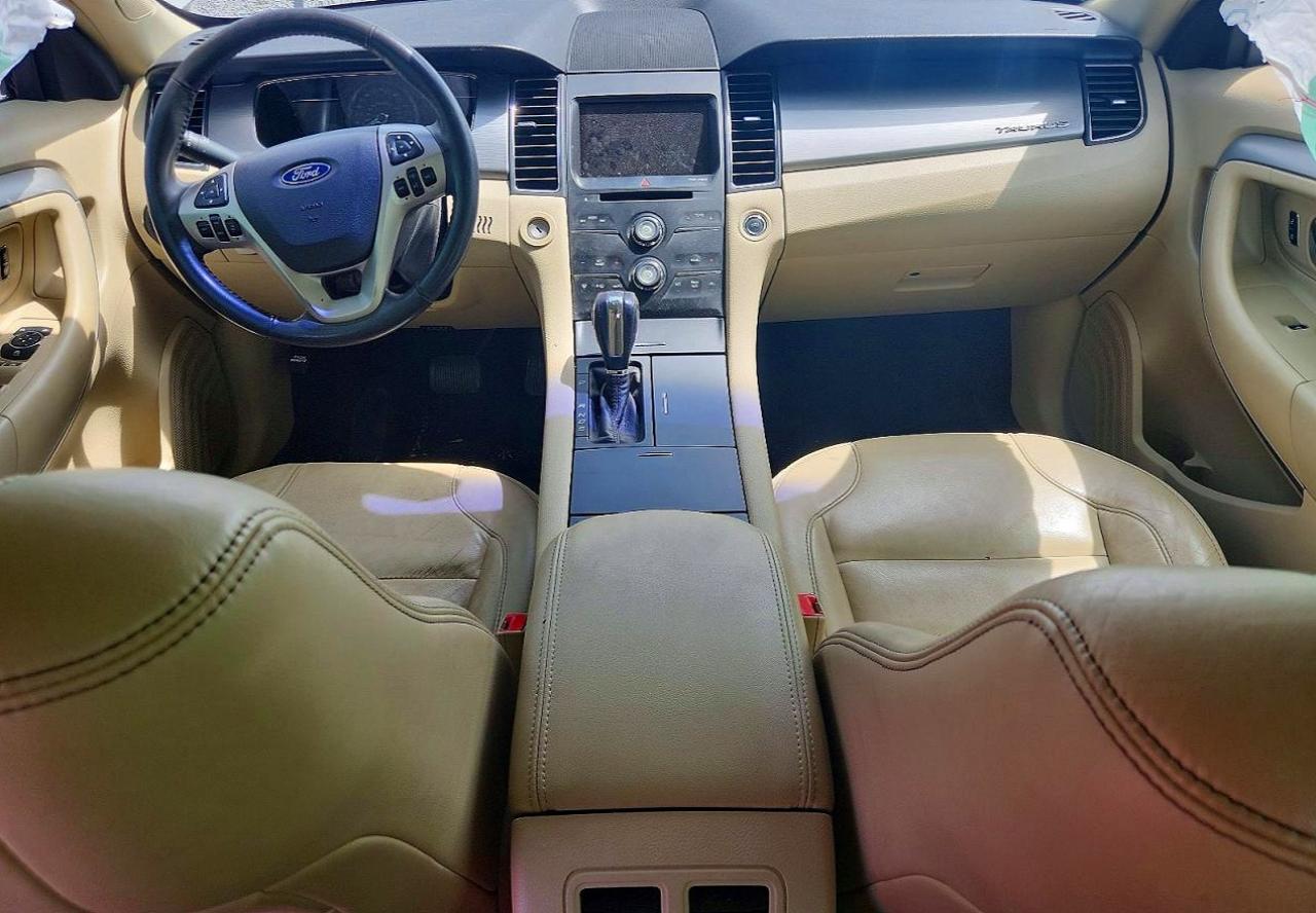 2013 Ford Taurus Sel White vin: 1FAHP2E89DG147672