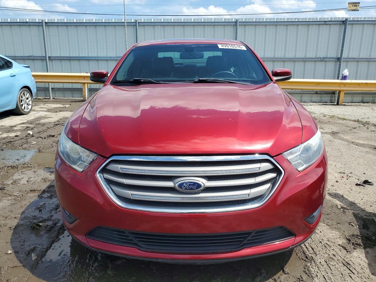 2013 Ford Taurus Sel Red vin: 1FAHP2E89DG163967