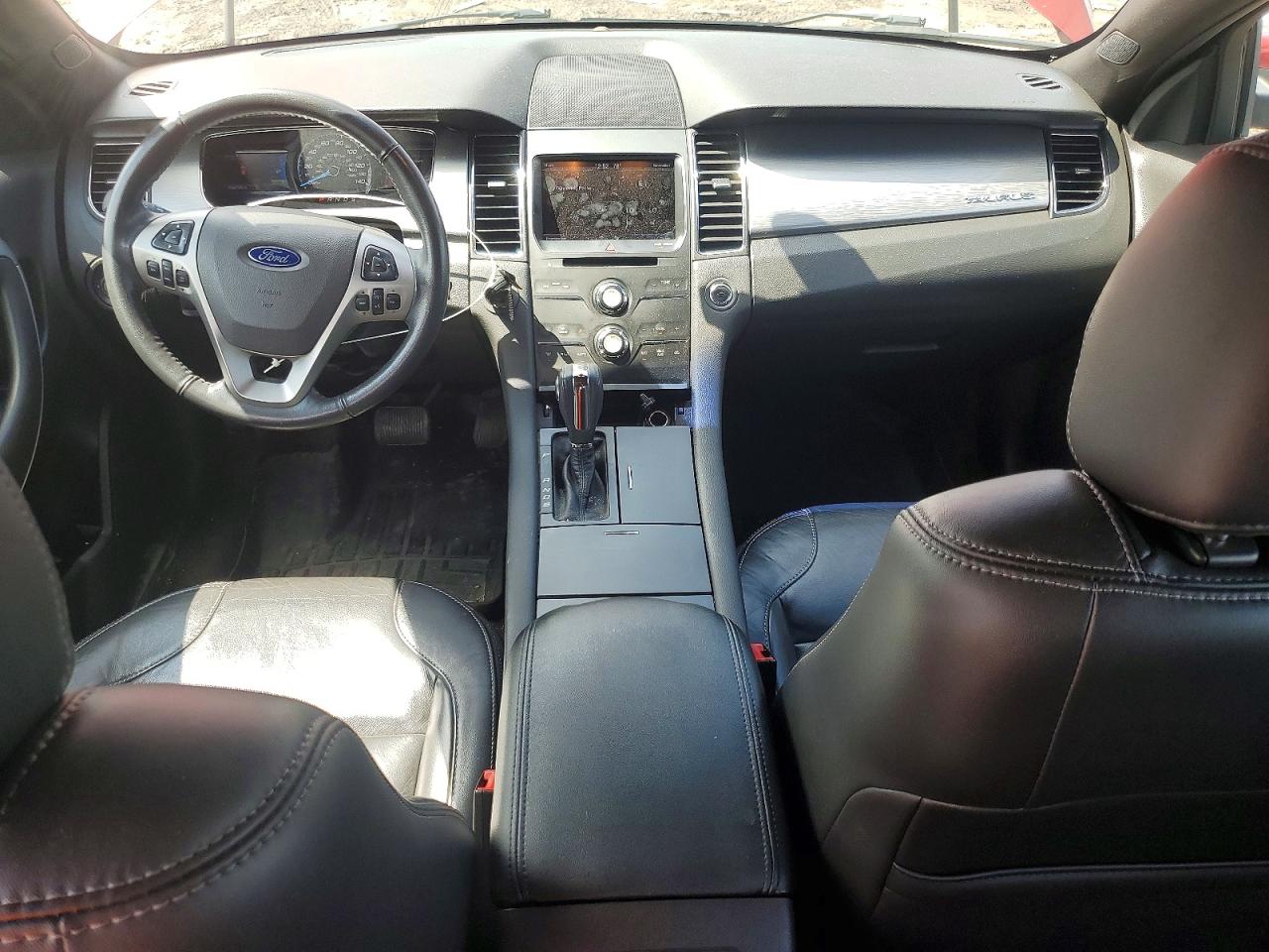 2013 Ford Taurus Sel Red vin: 1FAHP2E89DG163967