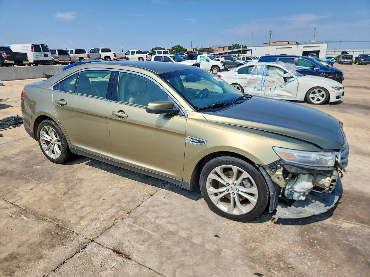 2013 Ford Taurus Sel Tan vin: 1FAHP2E89DG171423