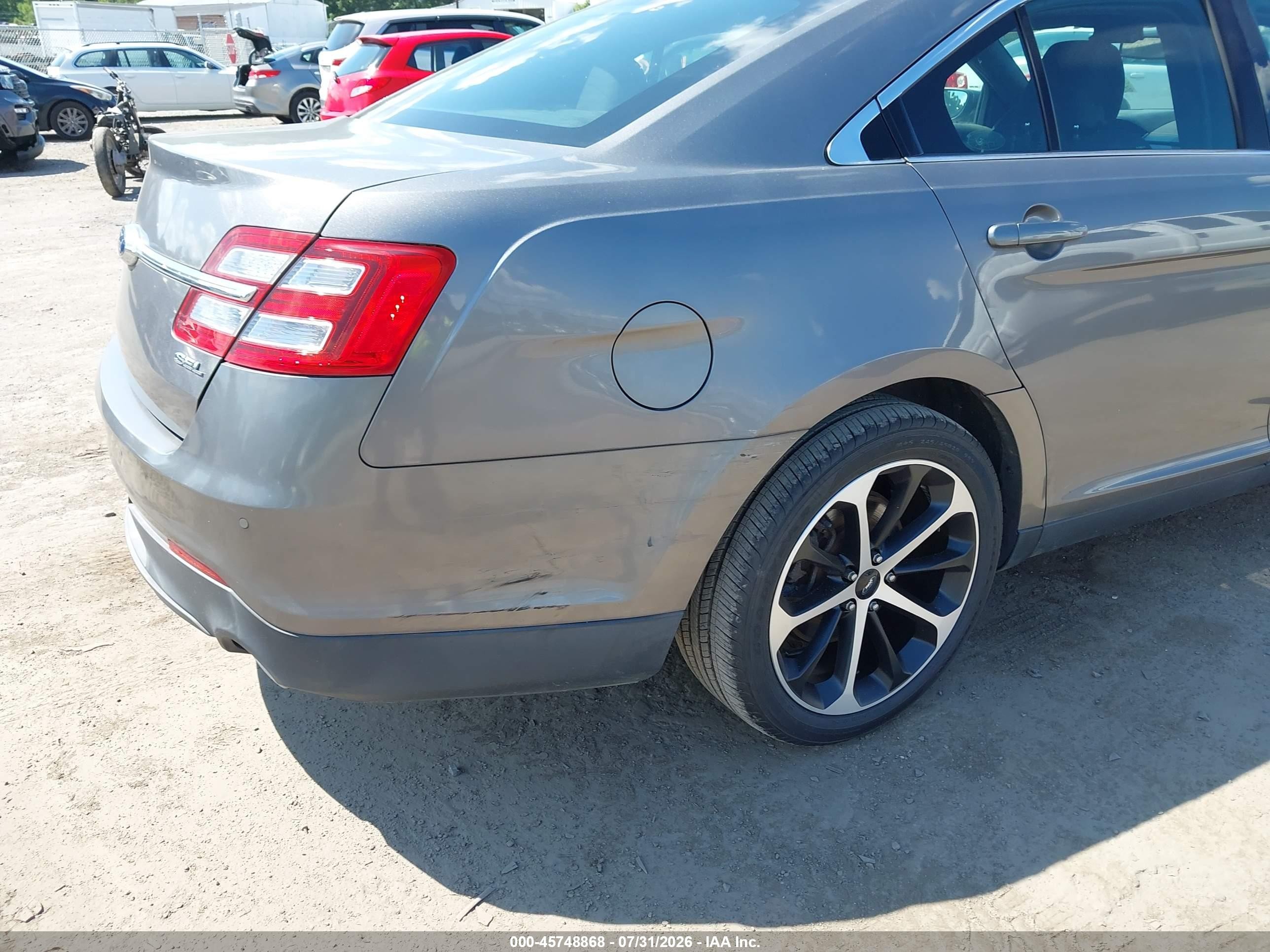 2014 Ford Taurus Sel Серый vin: 1FAHP2E89EG119095