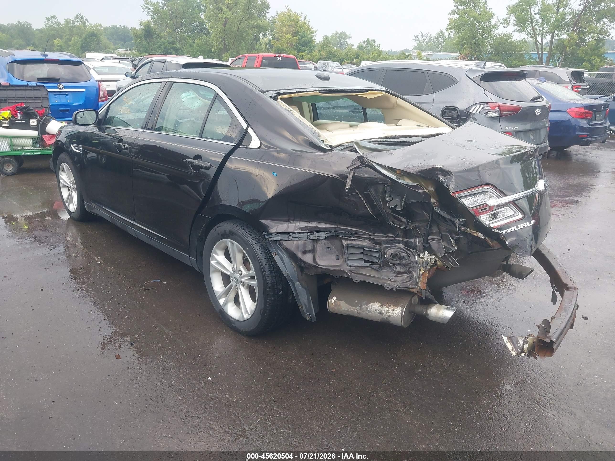 2014 Ford Taurus Sel Black vin: 1FAHP2E89EG136897