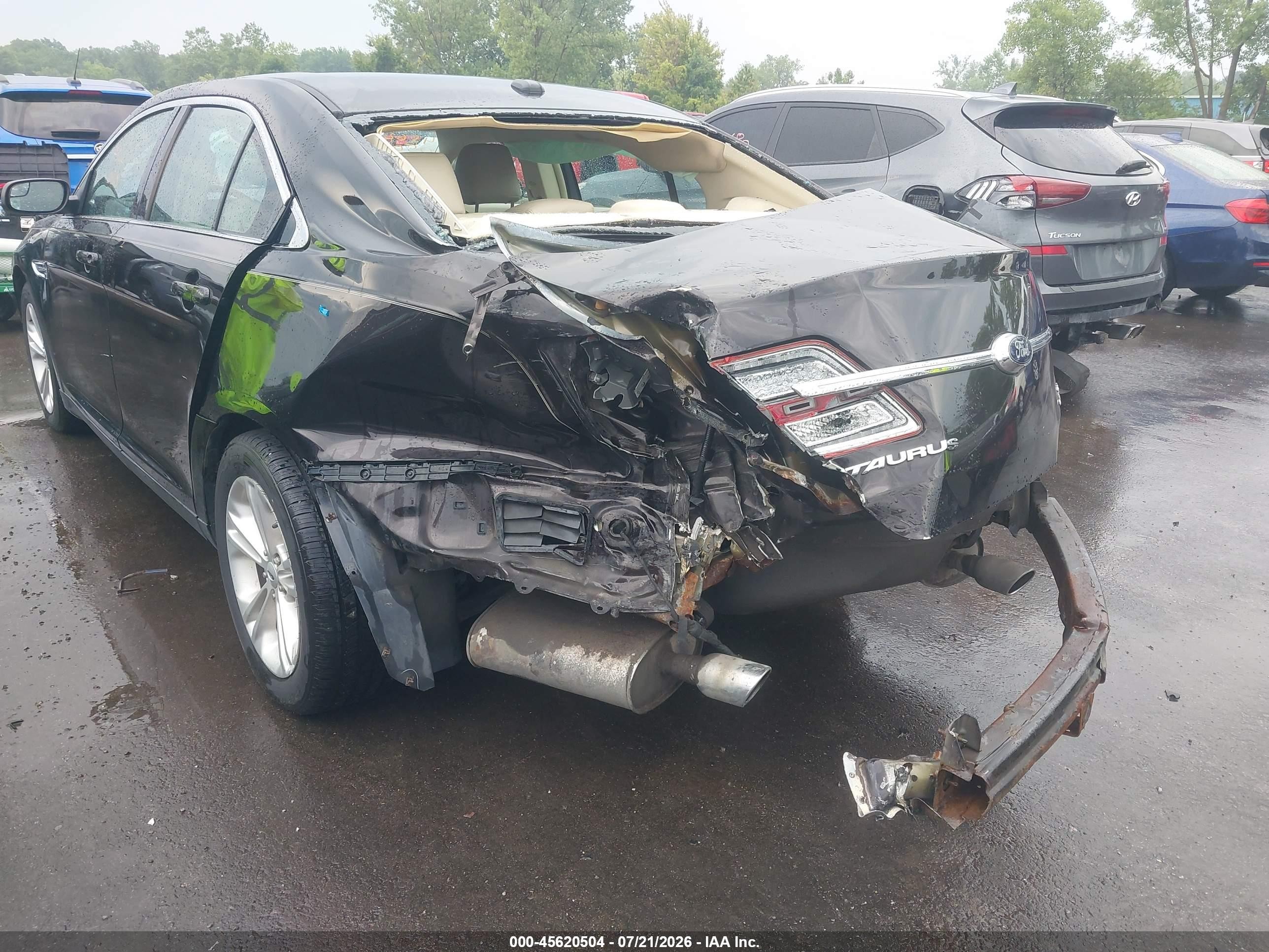 2014 Ford Taurus Sel Black vin: 1FAHP2E89EG136897