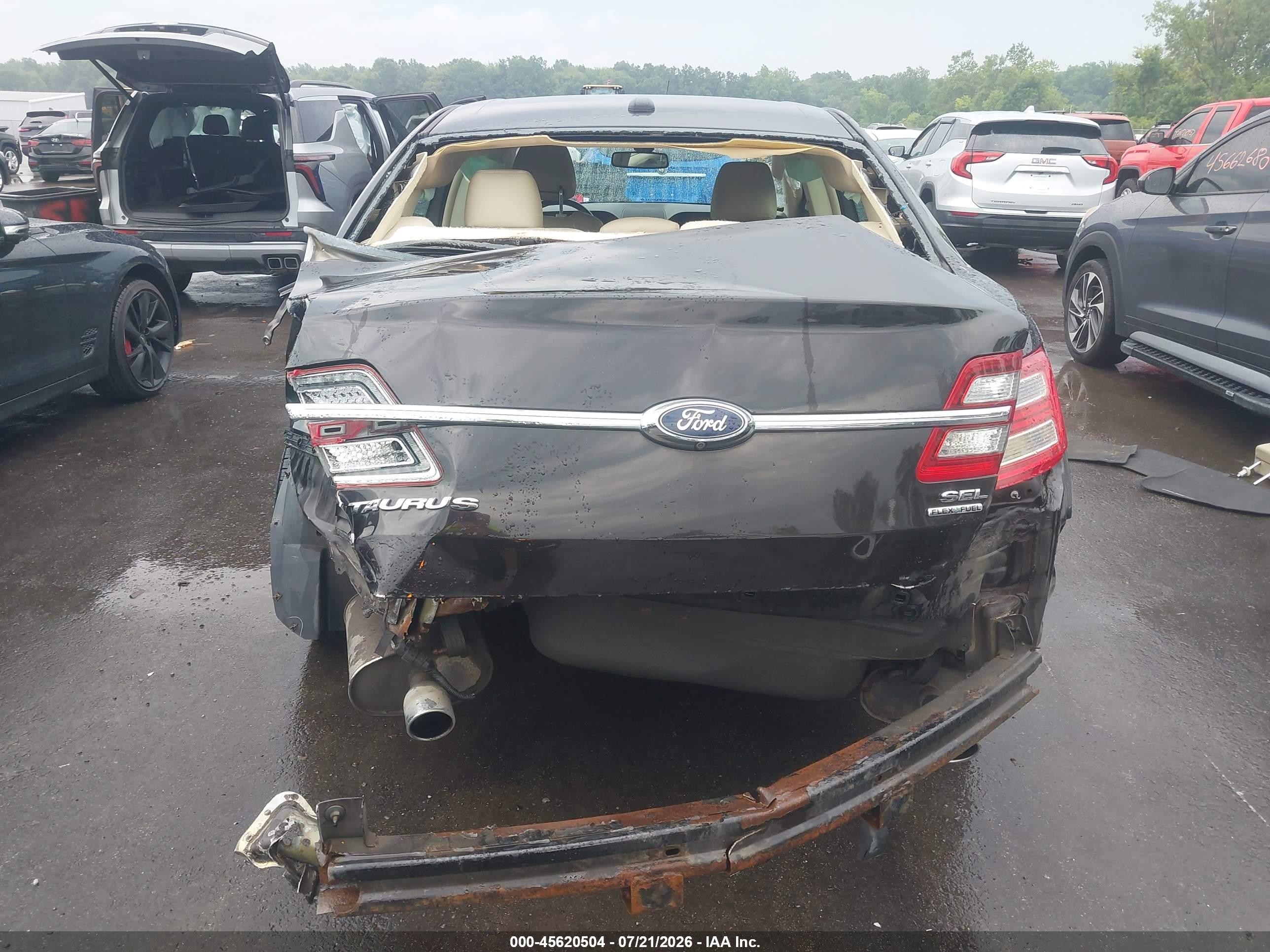 2014 Ford Taurus Sel Black vin: 1FAHP2E89EG136897