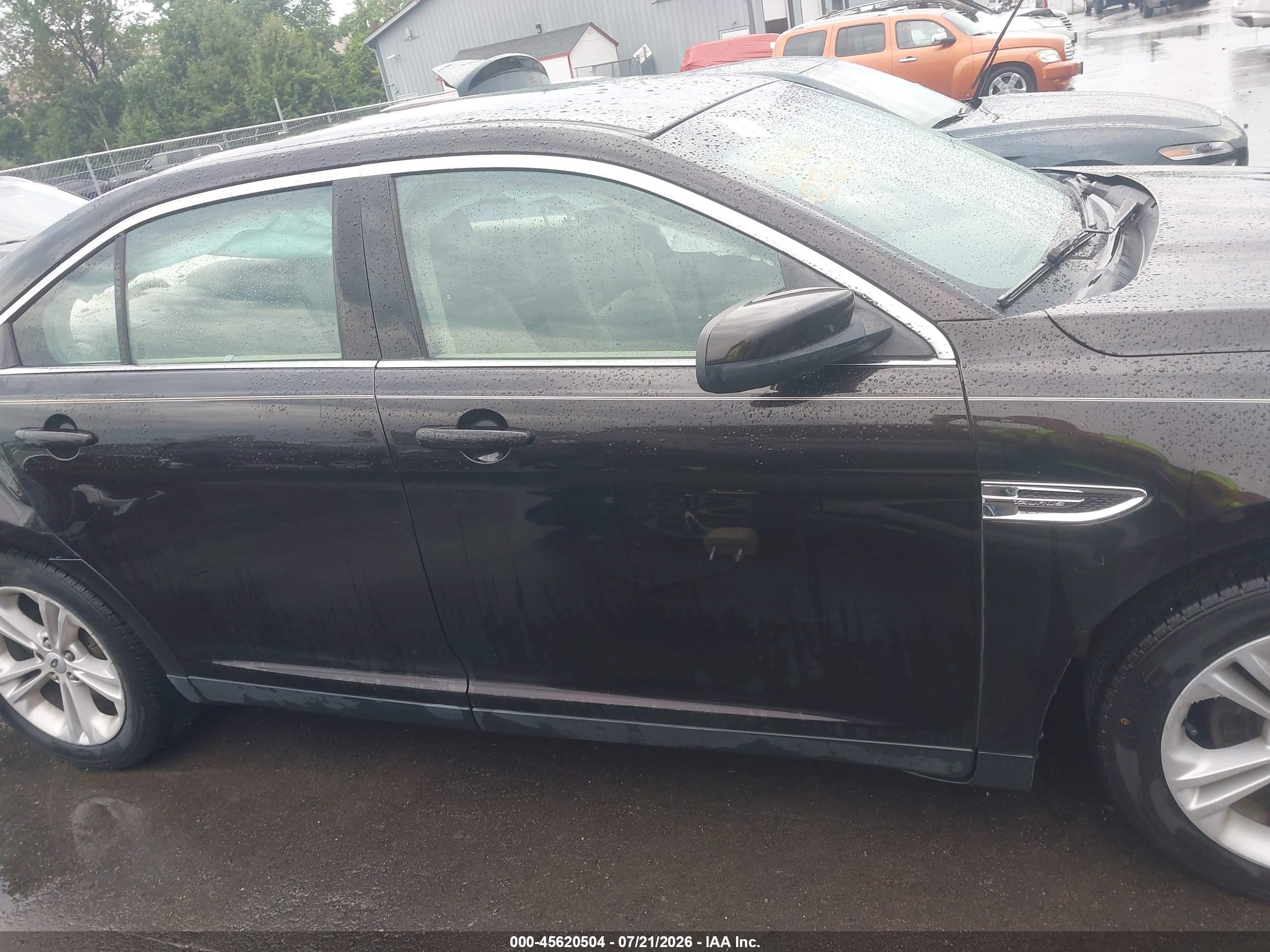 2014 Ford Taurus Sel Black vin: 1FAHP2E89EG136897