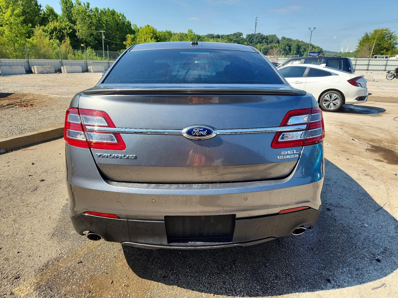 2014 Ford Taurus Sel Gray vin: 1FAHP2E89EG141842