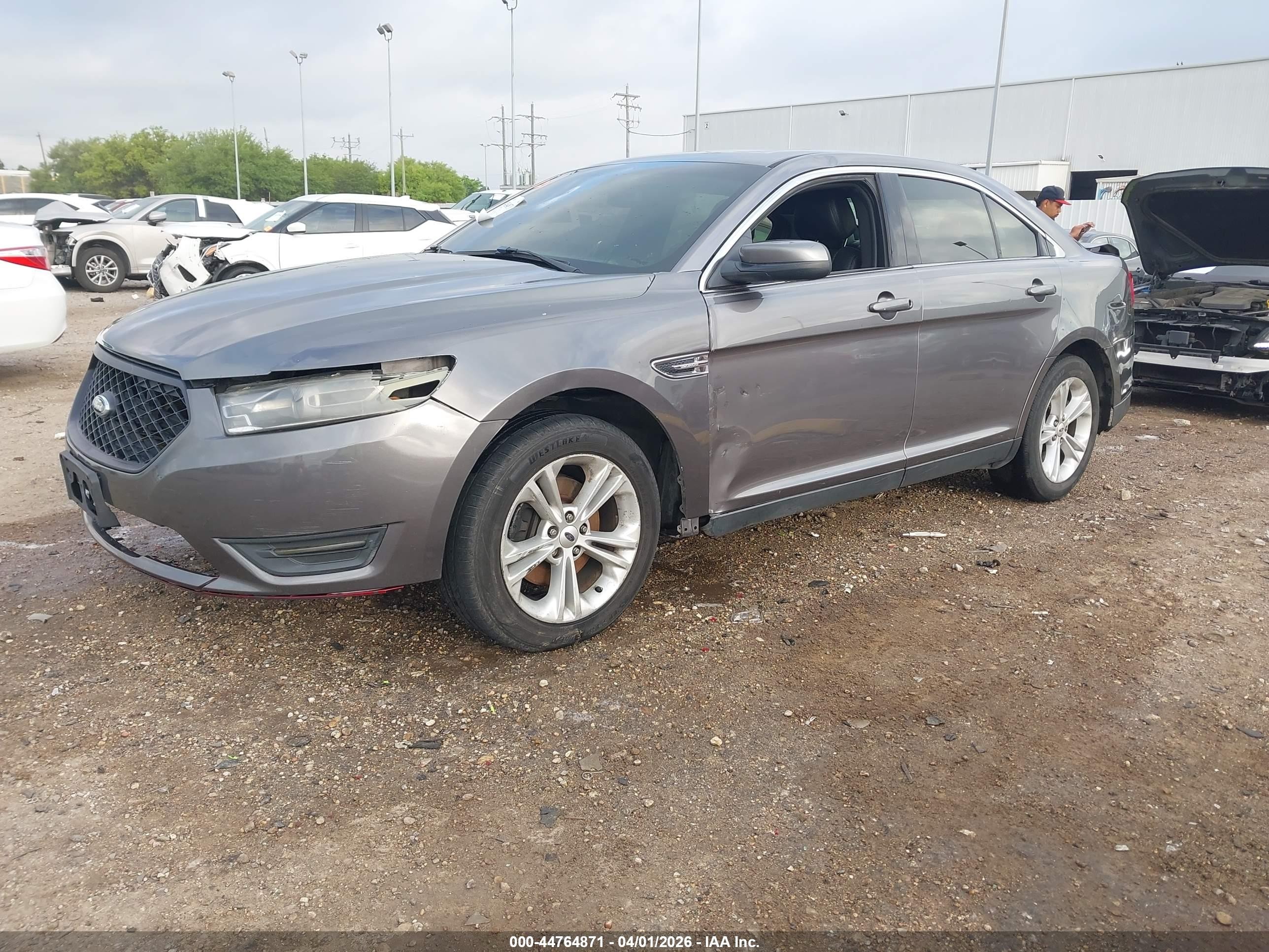 2014 Ford Taurus Sel Gray vin: 1FAHP2E89EG145650