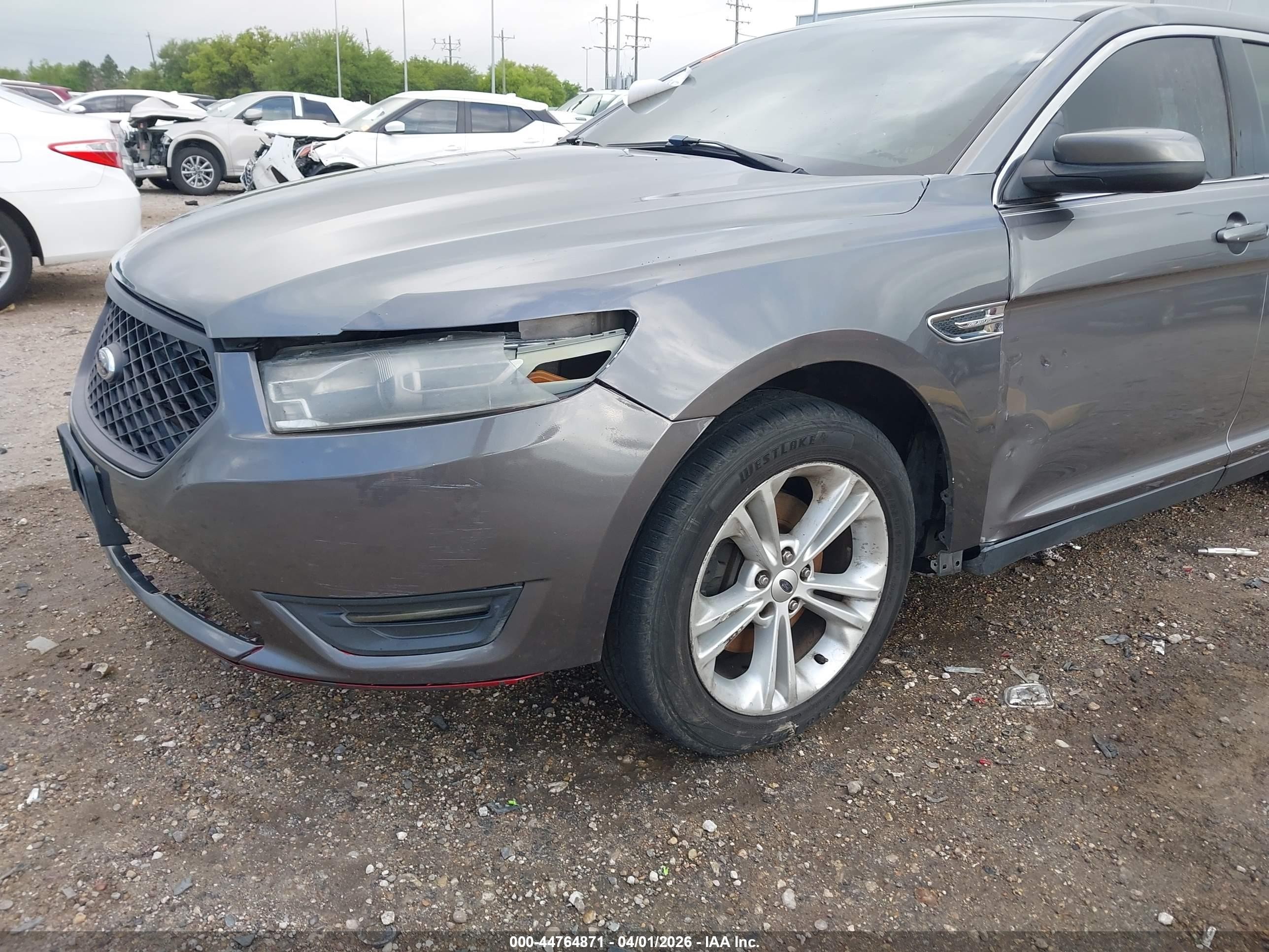 2014 Ford Taurus Sel Gray vin: 1FAHP2E89EG145650