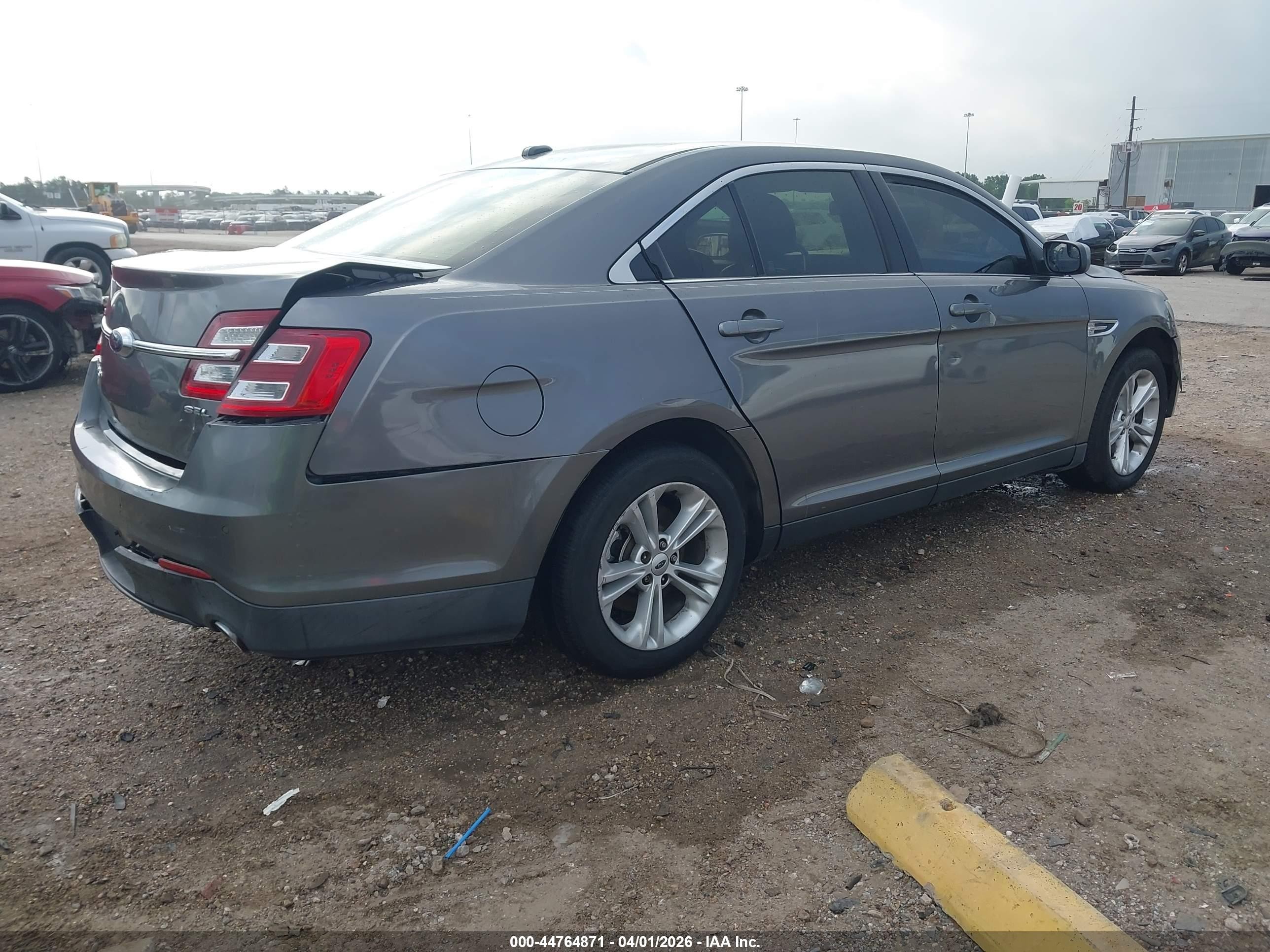 2014 Ford Taurus Sel Gray vin: 1FAHP2E89EG145650