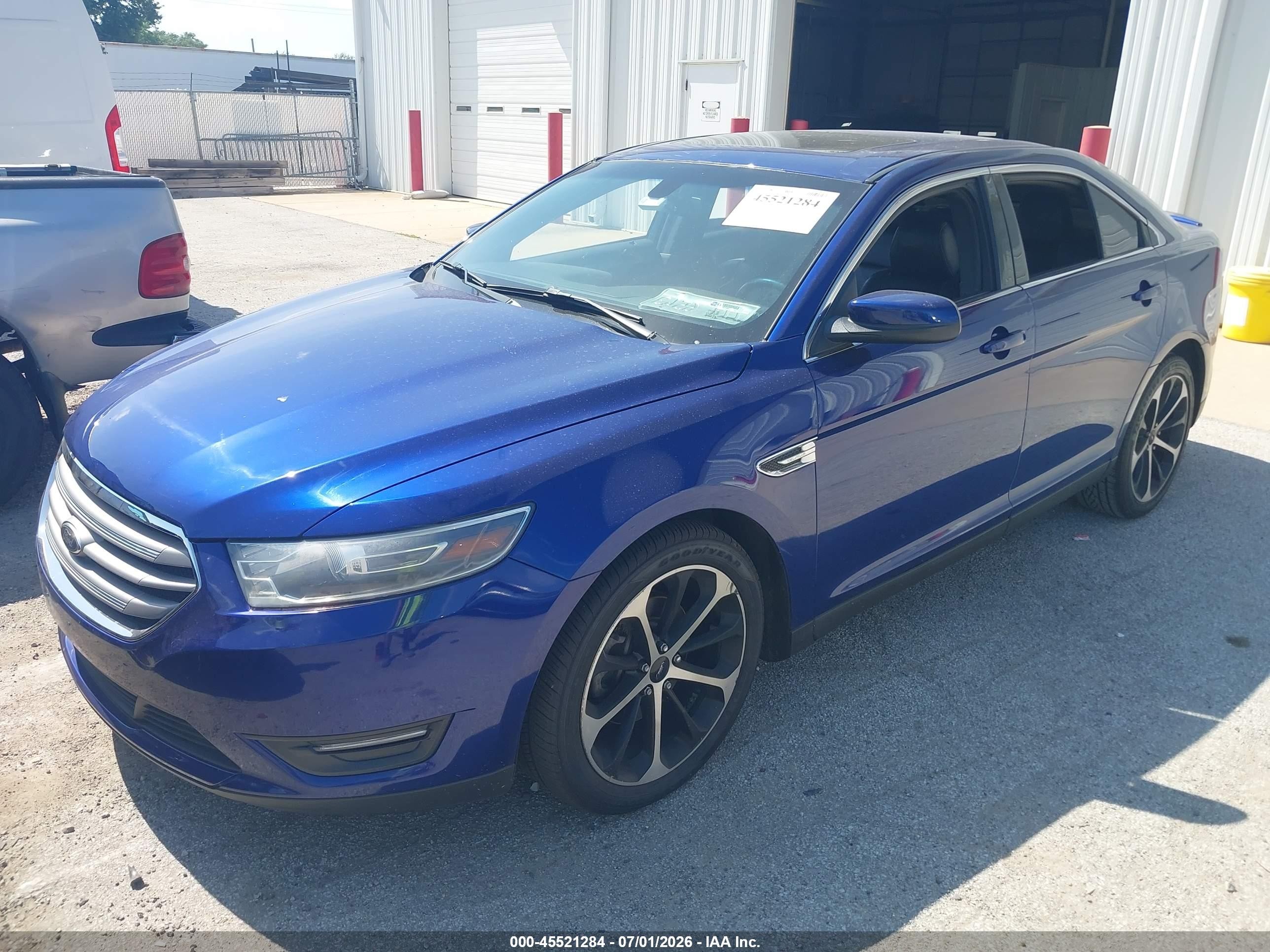 2014 Ford Taurus Sel Blue vin: 1FAHP2E89EG171116