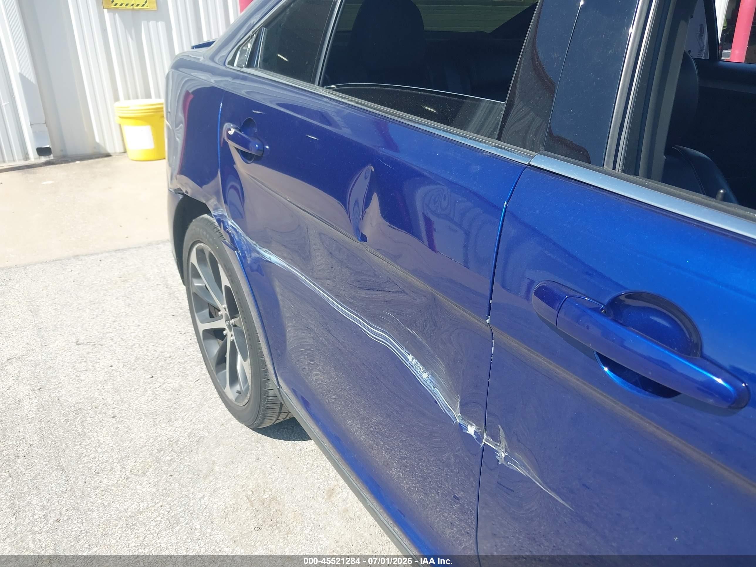 2014 Ford Taurus Sel Blue vin: 1FAHP2E89EG171116