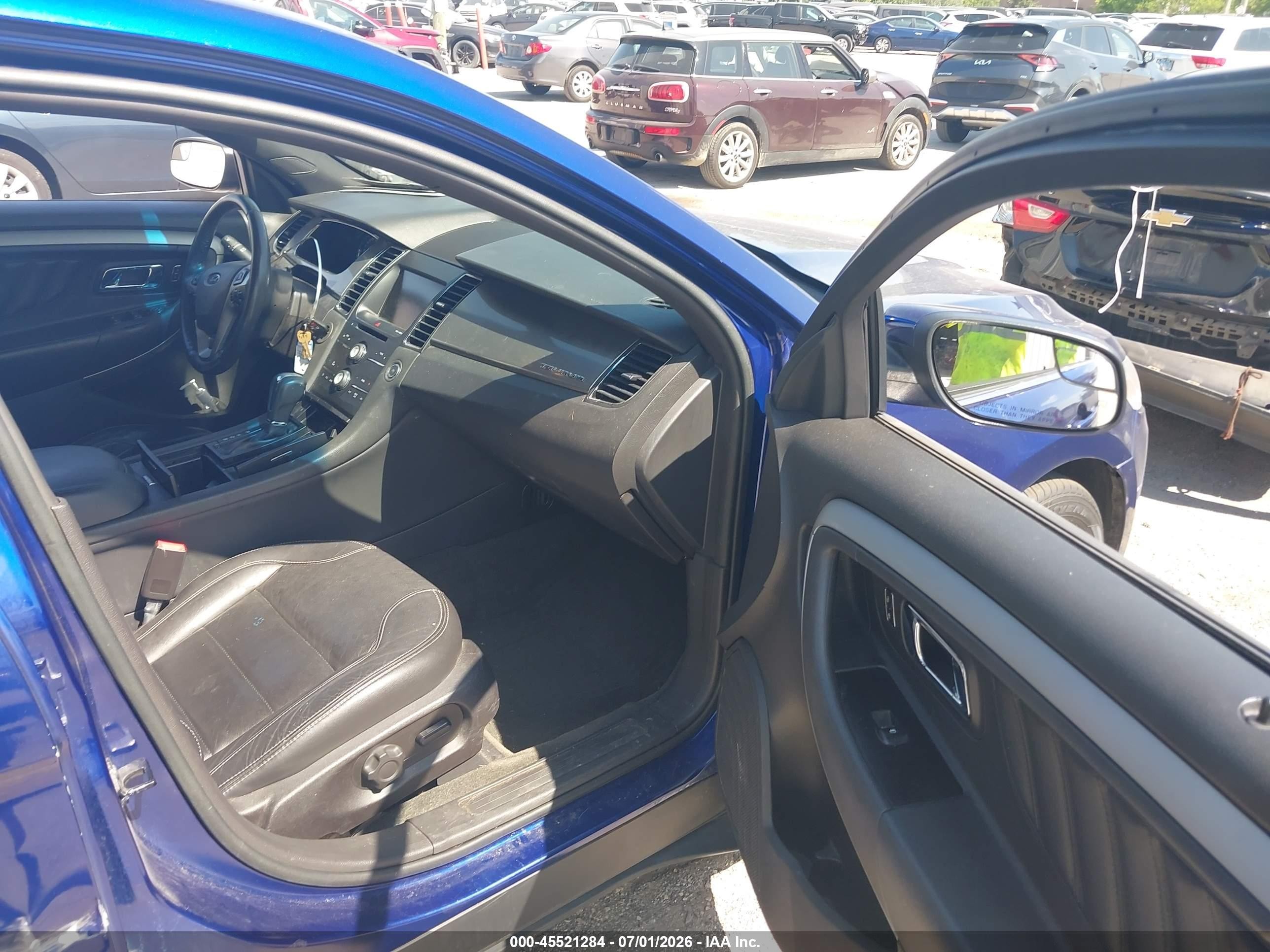 2014 Ford Taurus Sel Blue vin: 1FAHP2E89EG171116