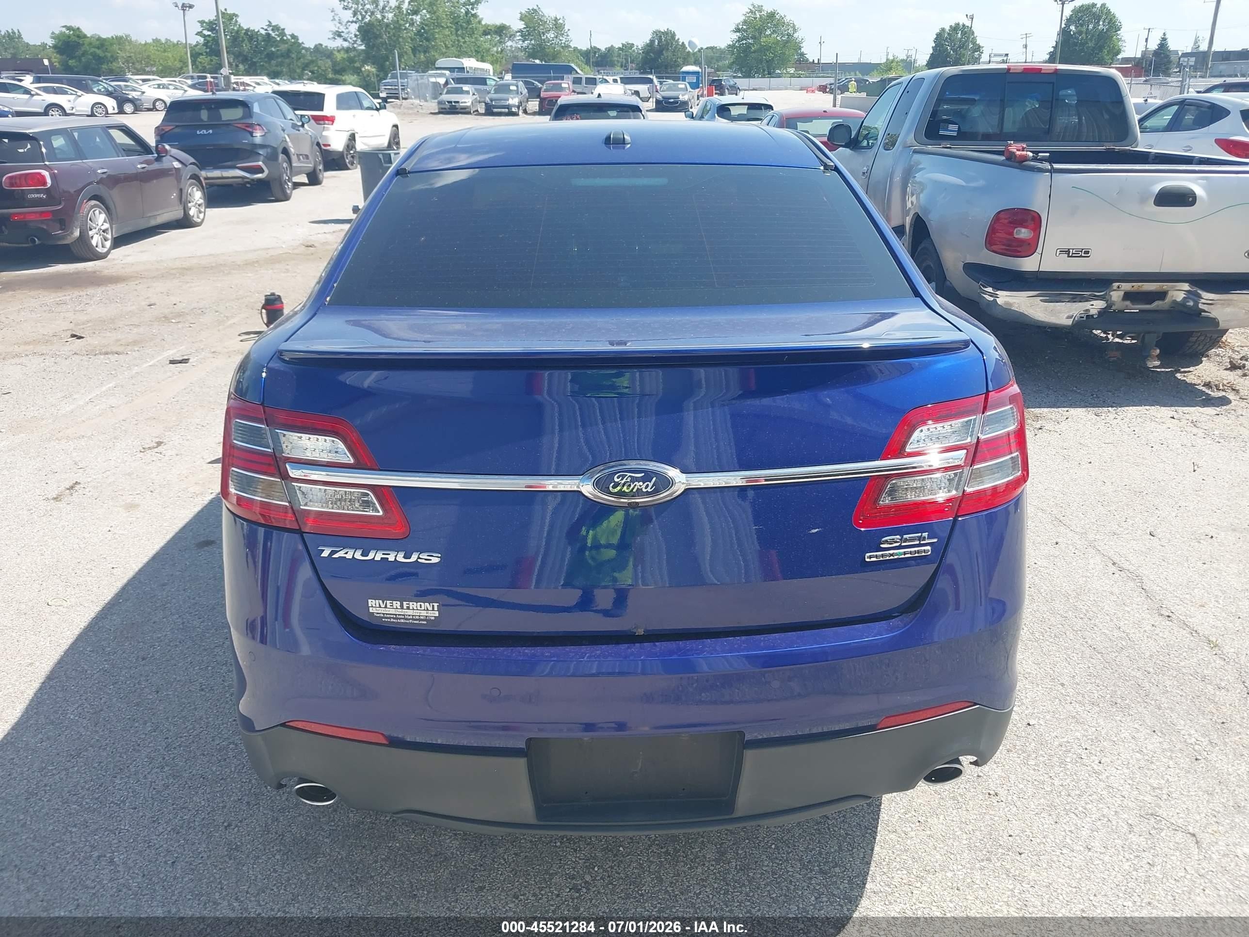 2014 Ford Taurus Sel Blue vin: 1FAHP2E89EG171116