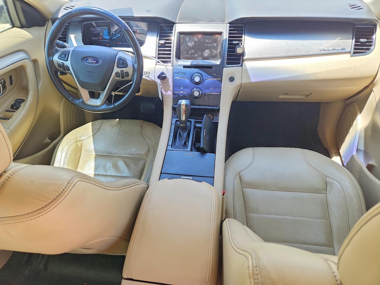 2014 Ford Taurus Sel Белый vin: 1FAHP2E89EG174310