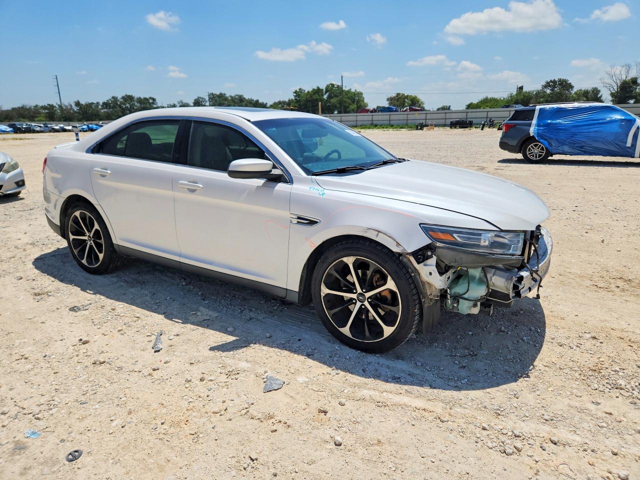2014 Ford Taurus Sel Белый vin: 1FAHP2E89EG174310