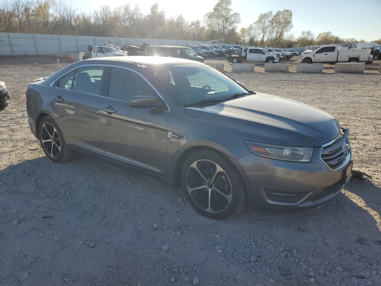 2014 Ford Taurus Sel Gray vin: 1FAHP2E89EG178115