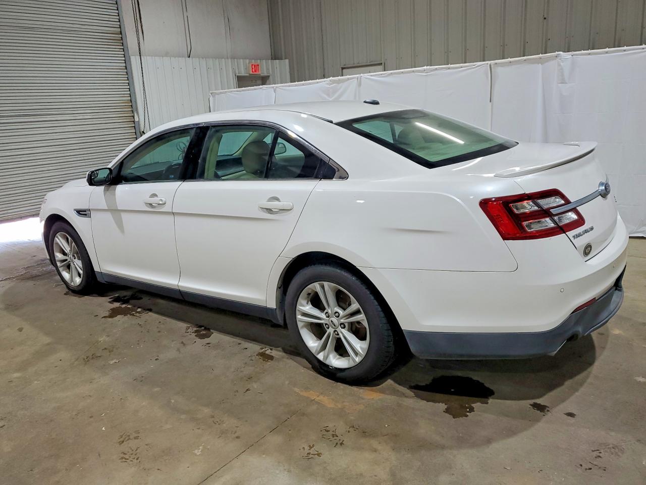 2015 Ford Taurus Sel White vin: 1FAHP2E89FG100533