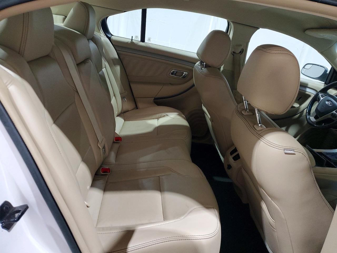 2015 Ford Taurus Sel White vin: 1FAHP2E89FG100533
