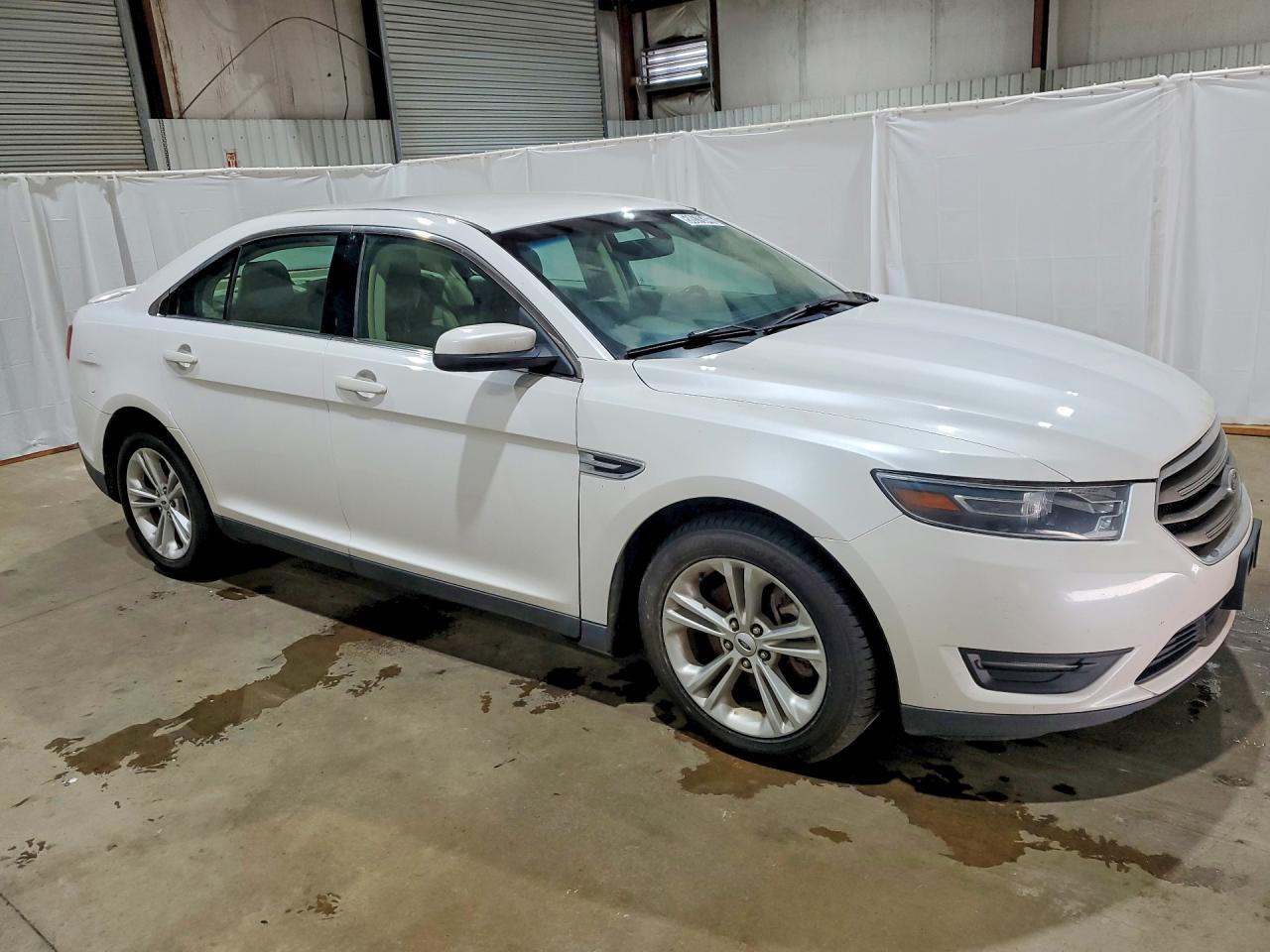 2015 Ford Taurus Sel White vin: 1FAHP2E89FG100533