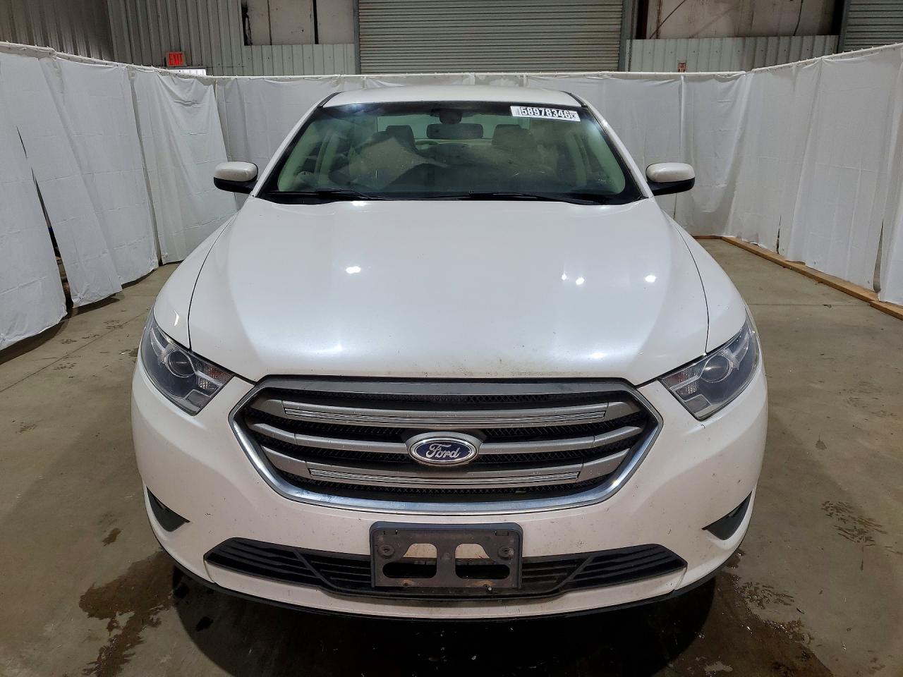 2015 Ford Taurus Sel White vin: 1FAHP2E89FG100533