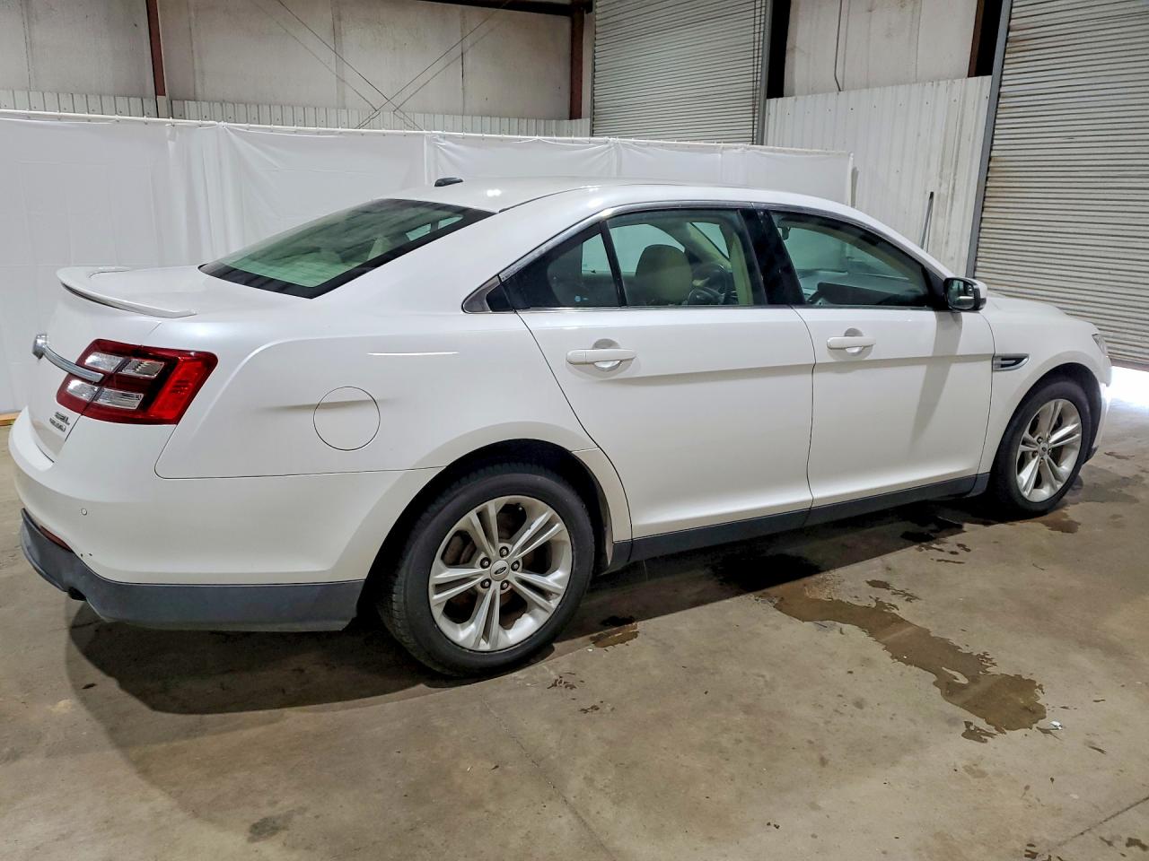 2015 Ford Taurus Sel White vin: 1FAHP2E89FG100533
