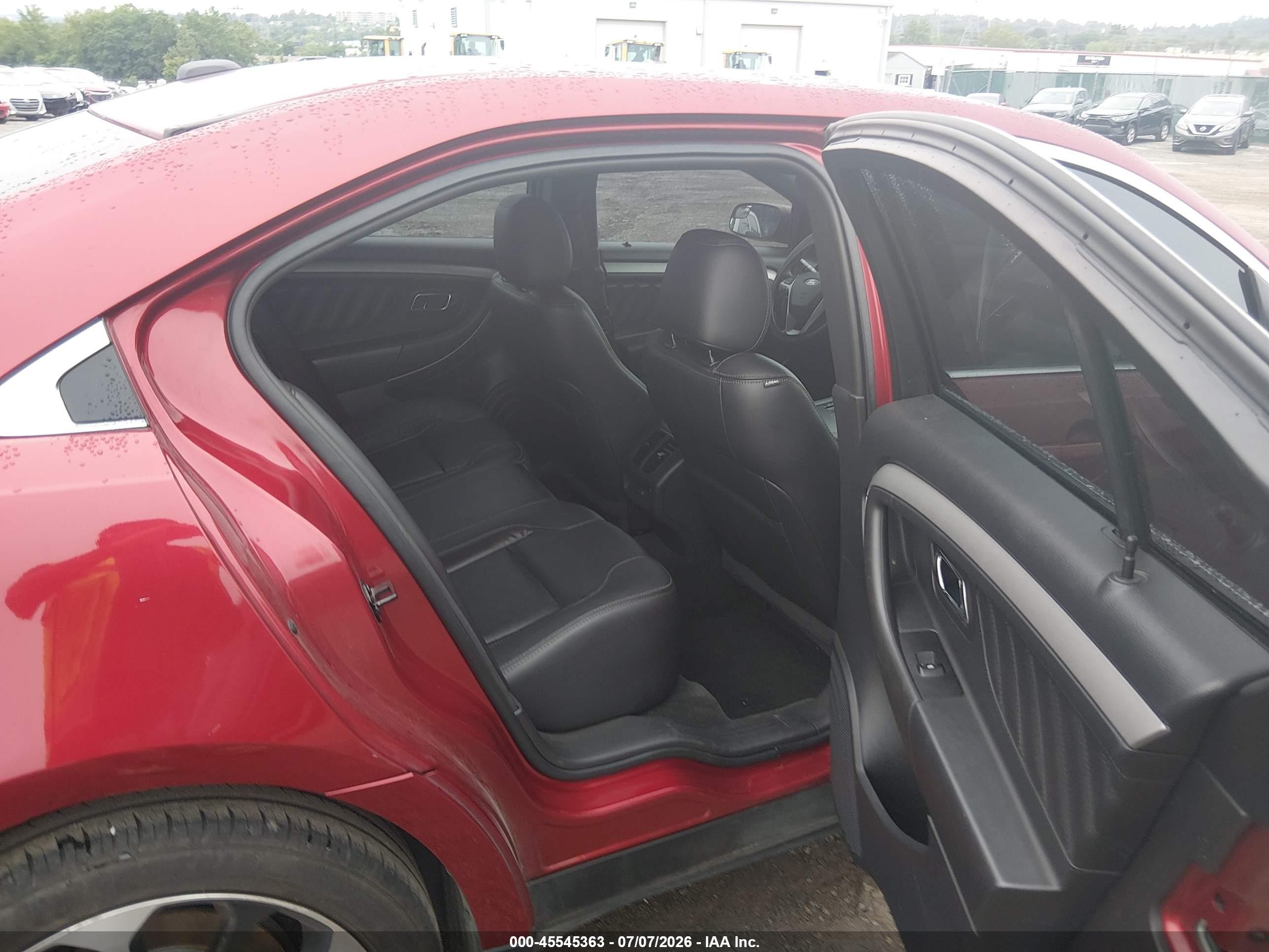2015 Ford Taurus Sel Red vin: 1FAHP2E89FG181047