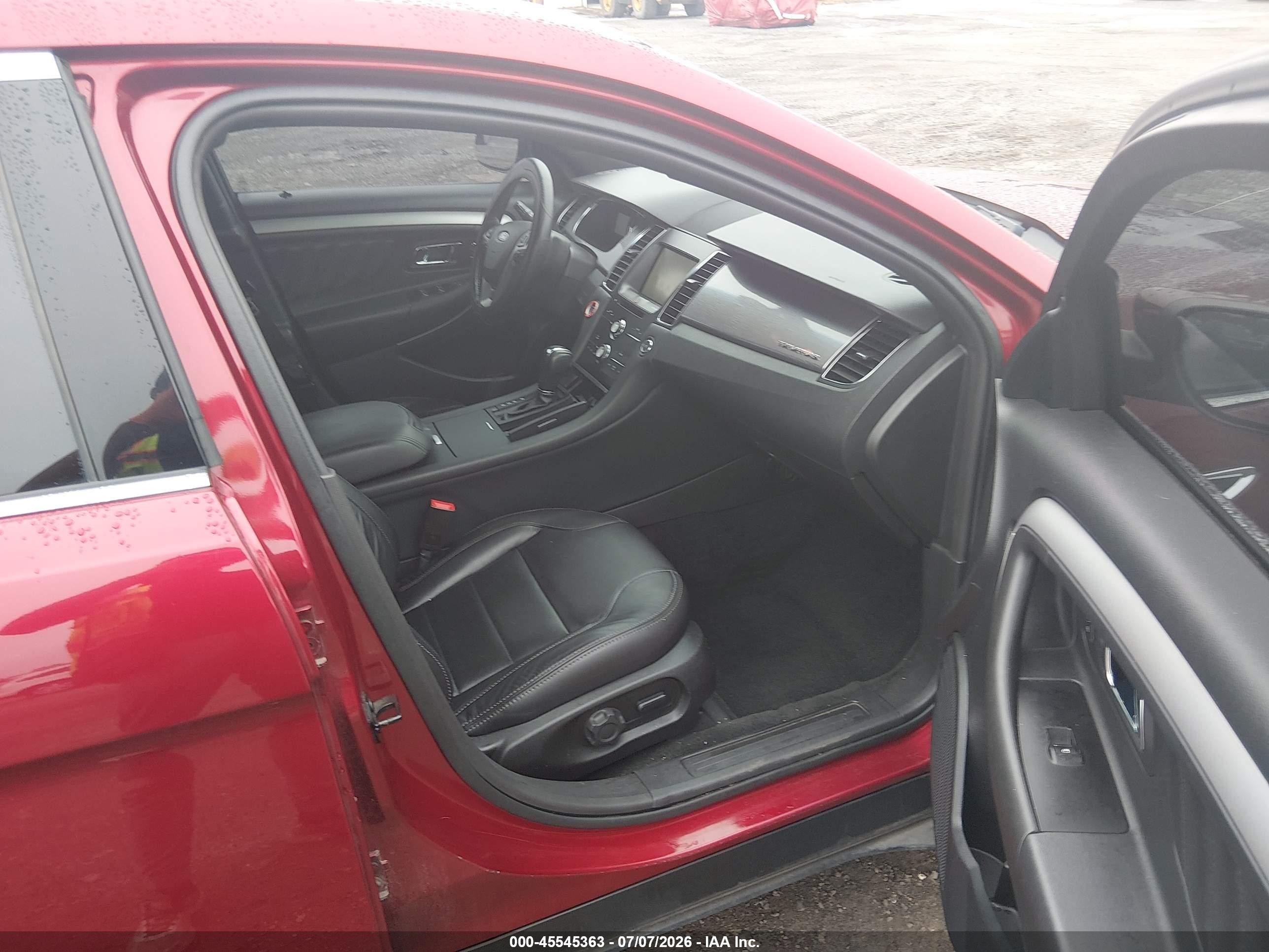 2015 Ford Taurus Sel Red vin: 1FAHP2E89FG181047