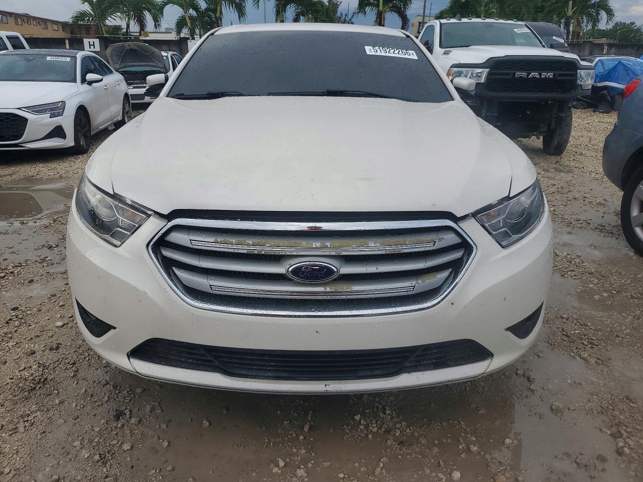 2015 Ford Taurus Sel White vin: 1FAHP2E89FG182361