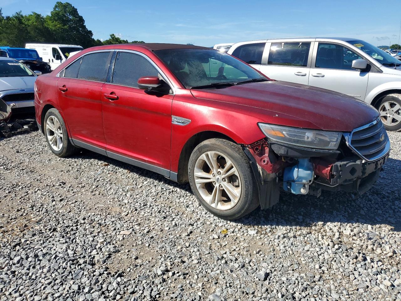 2015 Ford Taurus Sel Maroon vin: 1FAHP2E89FG206738