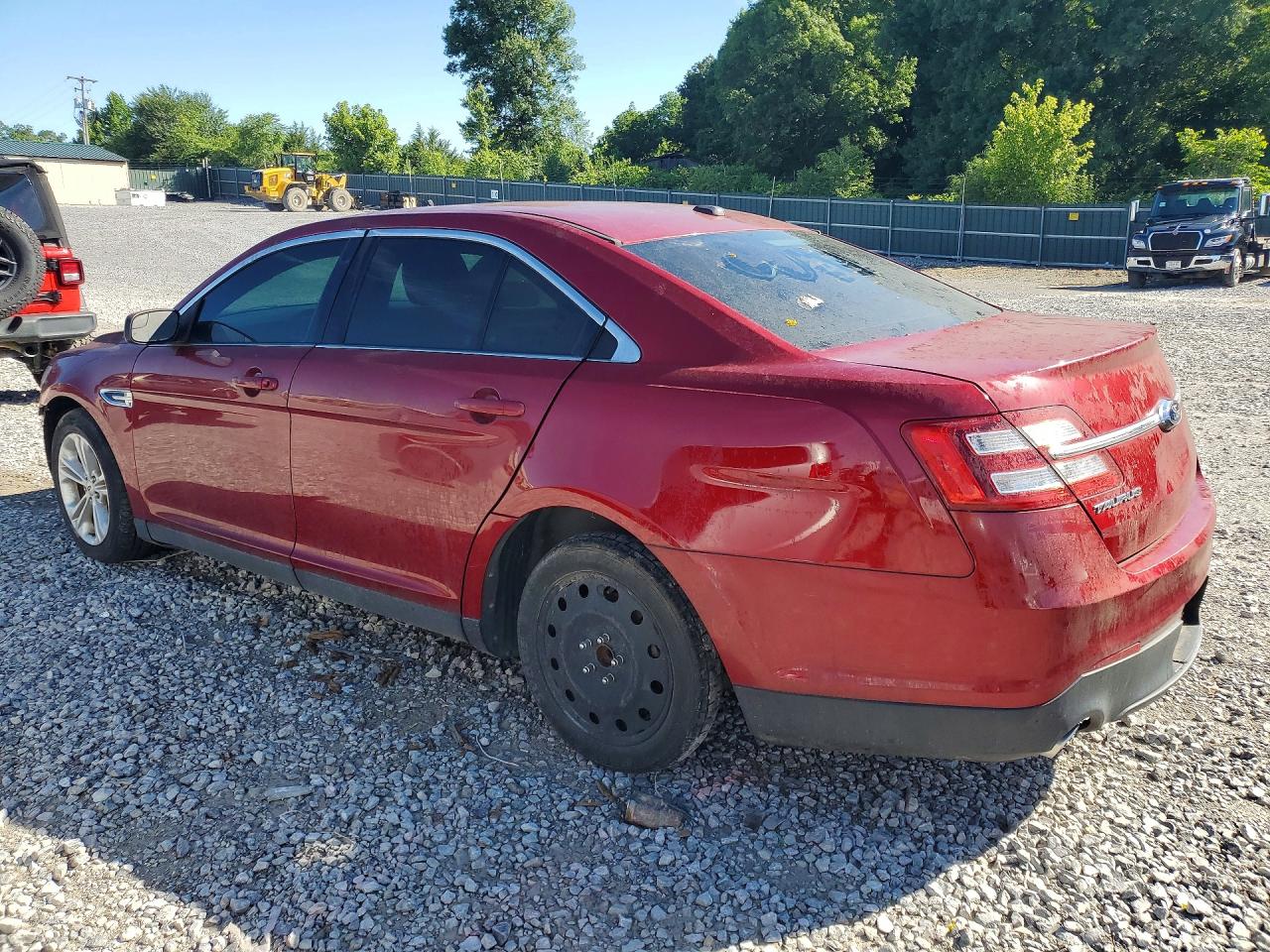 2015 Ford Taurus Sel Maroon vin: 1FAHP2E89FG206738