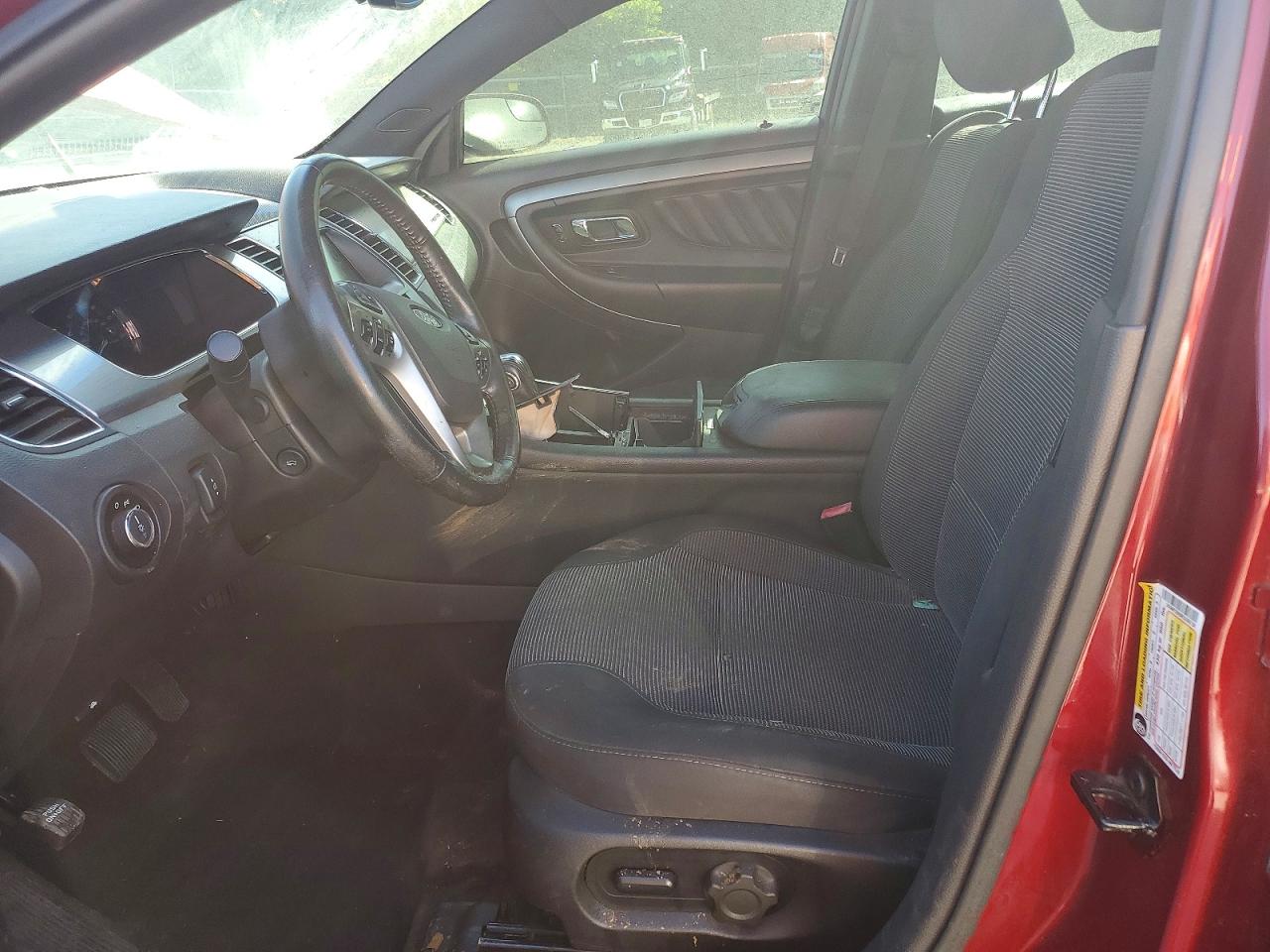 2015 Ford Taurus Sel Maroon vin: 1FAHP2E89FG206738