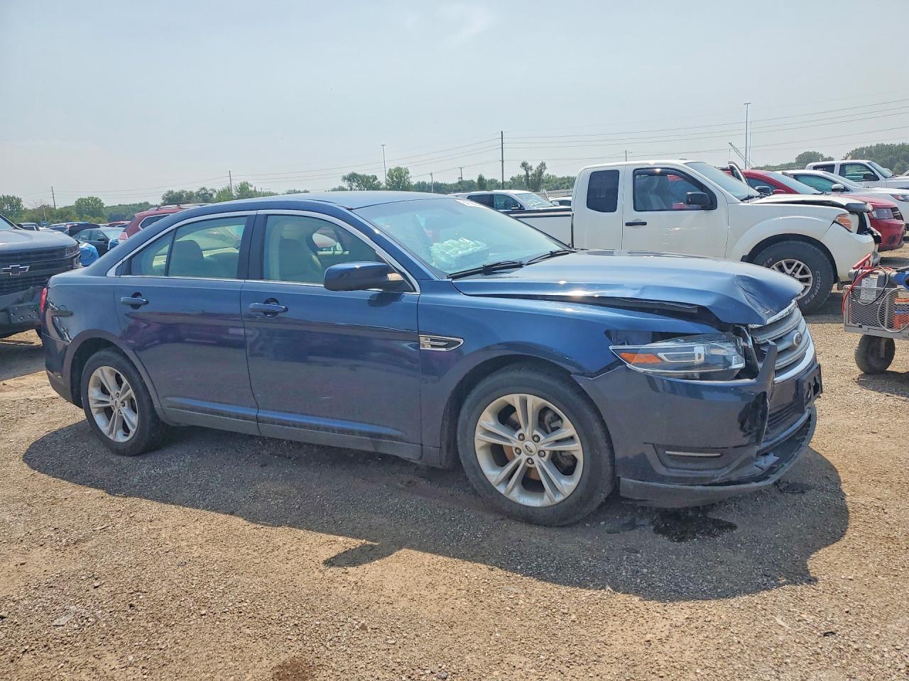 2016 Ford Taurus Sel Синий vin: 1FAHP2E89GG128043