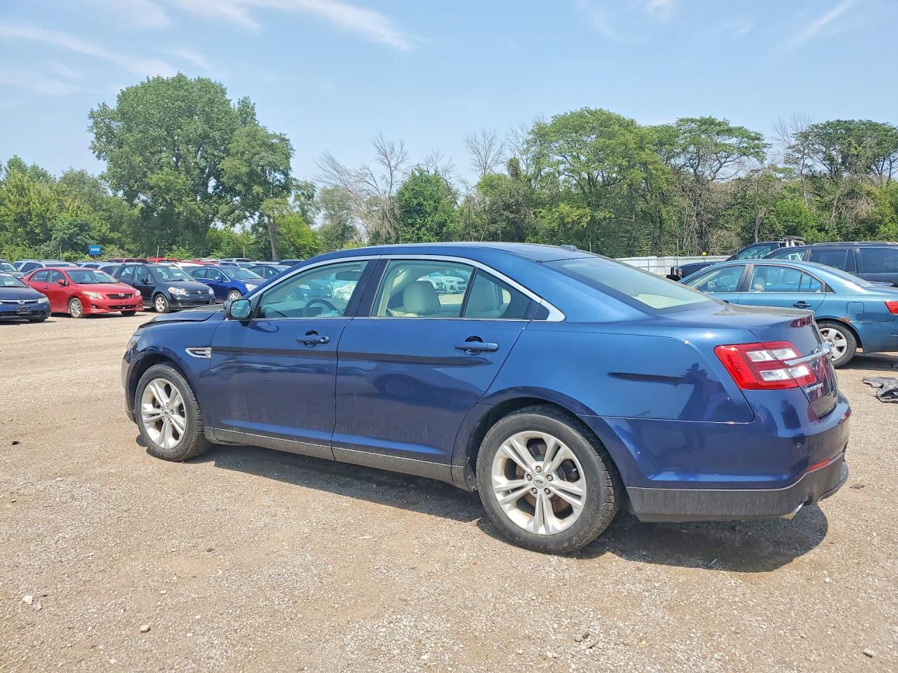 2016 Ford Taurus Sel Синий vin: 1FAHP2E89GG128043