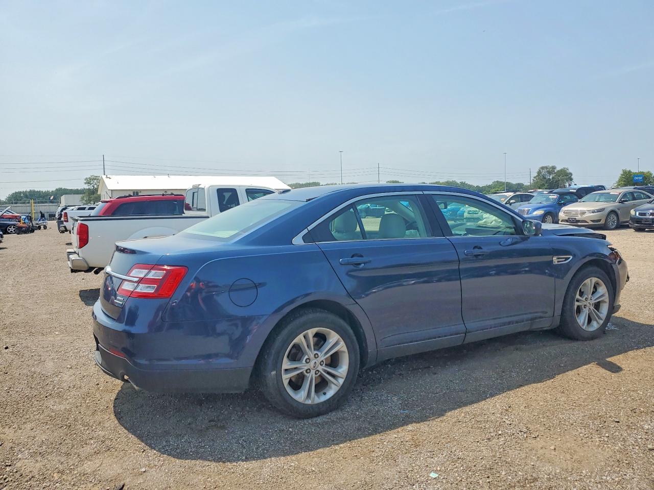 2016 Ford Taurus Sel Синий vin: 1FAHP2E89GG128043