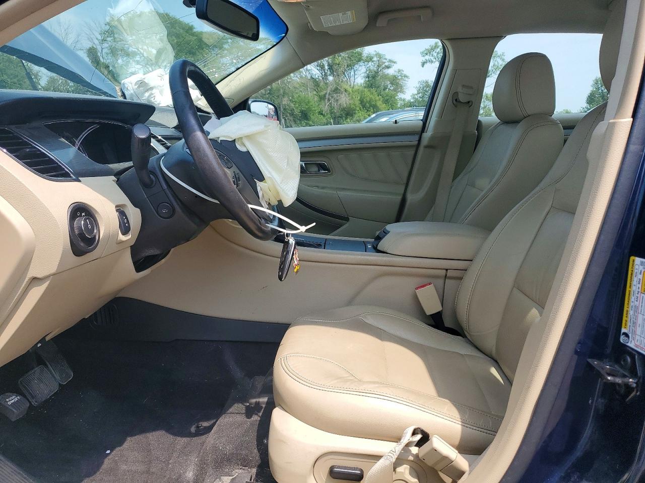 2016 Ford Taurus Sel Синий vin: 1FAHP2E89GG128043