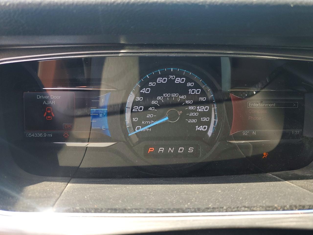 2016 Ford Taurus Sel Синий vin: 1FAHP2E89GG128043
