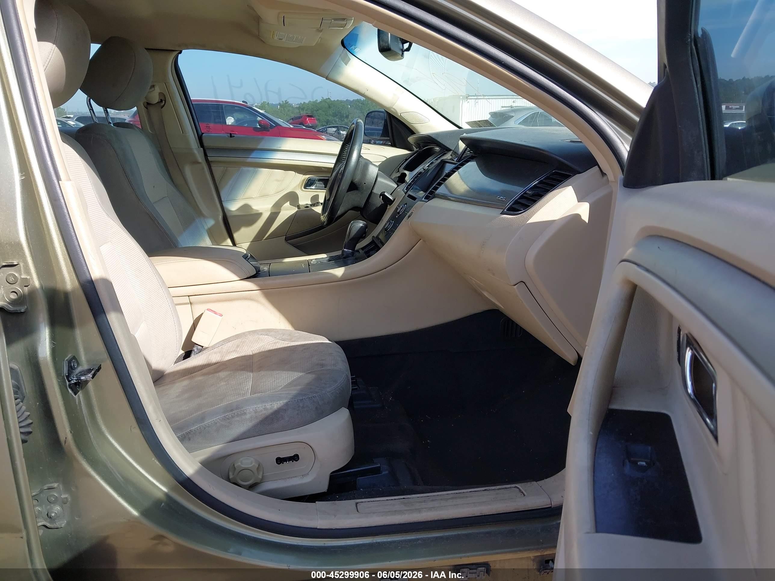 2013 Ford Taurus Sel Green vin: 1FAHP2E8XDG102644