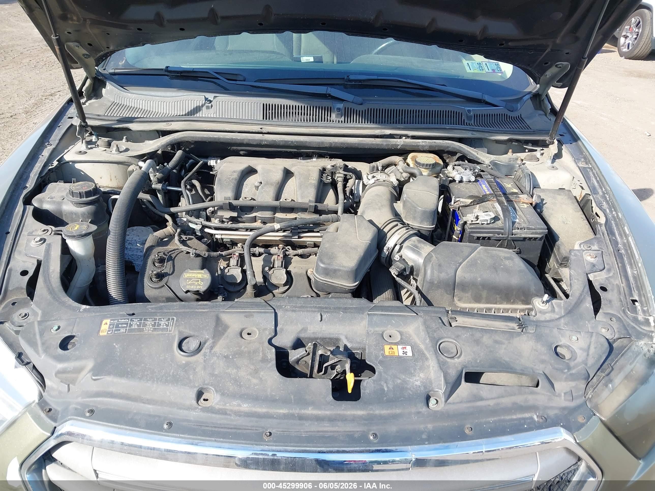2013 Ford Taurus Sel Green vin: 1FAHP2E8XDG102644